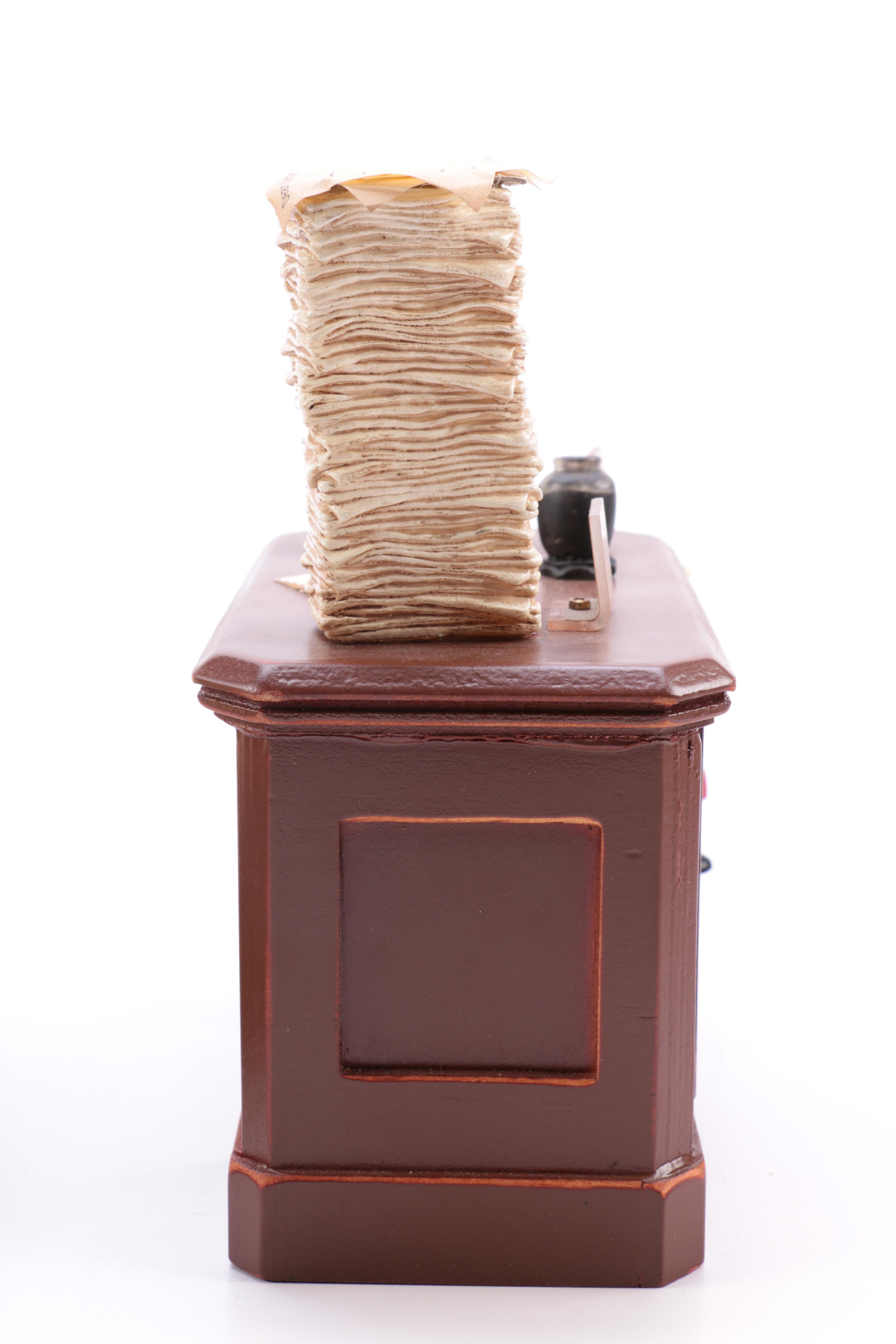 Assorted Santa Claus Figurines Including Clothtique Santas by Possible Dreams