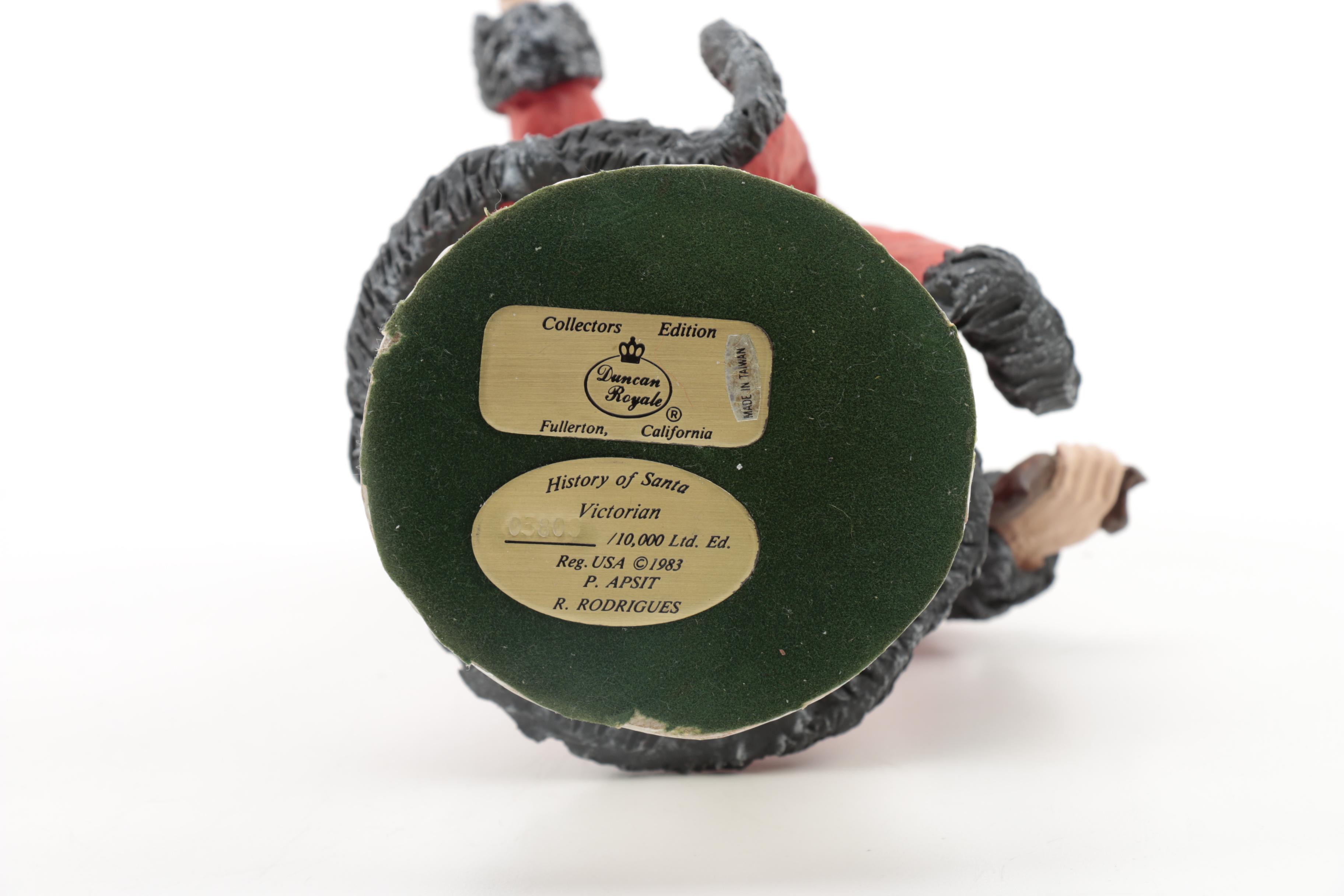 Duncan Royale "History of Santa" Holiday Figurines