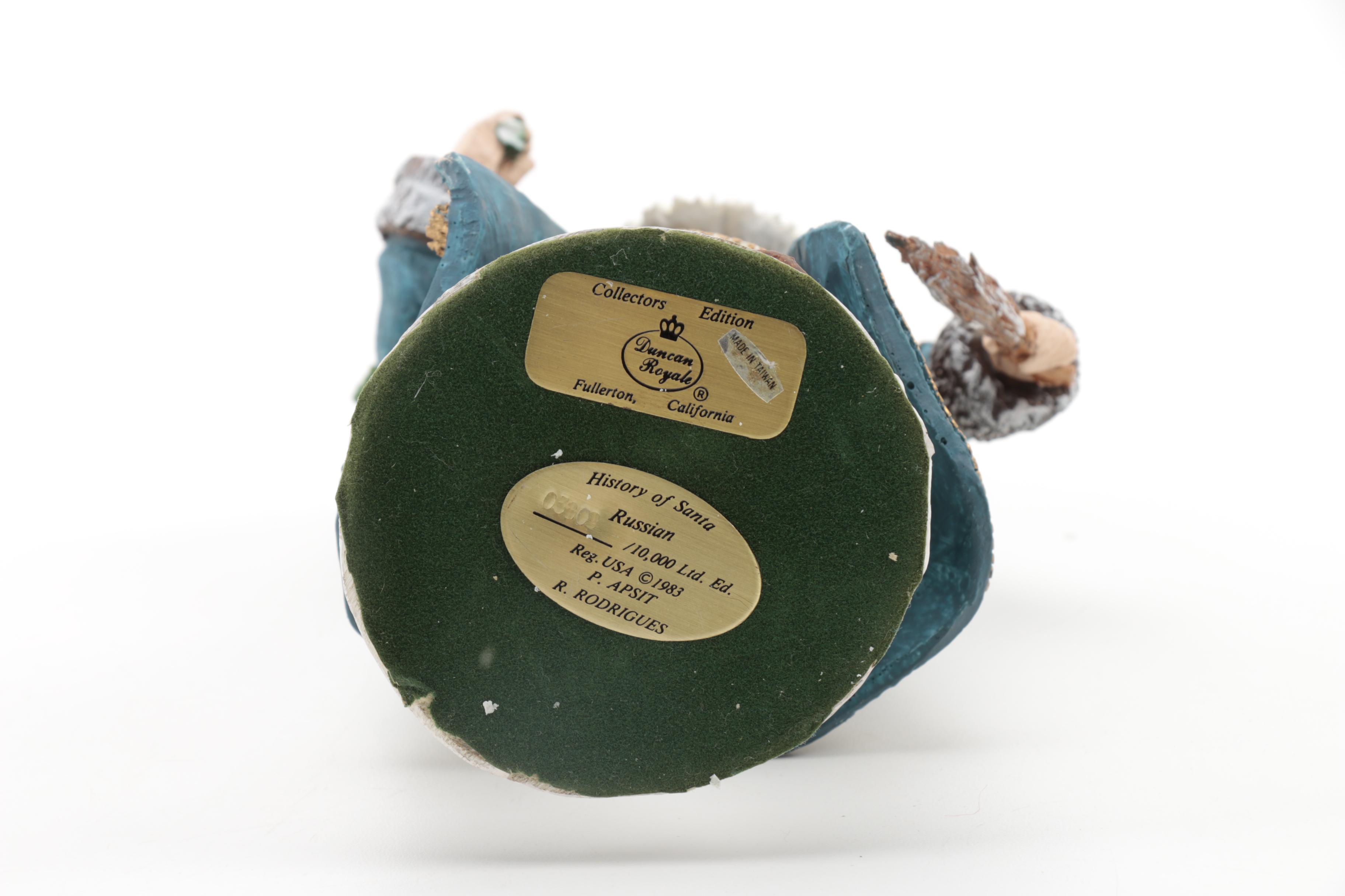 Duncan Royale "History of Santa" Holiday Figurines