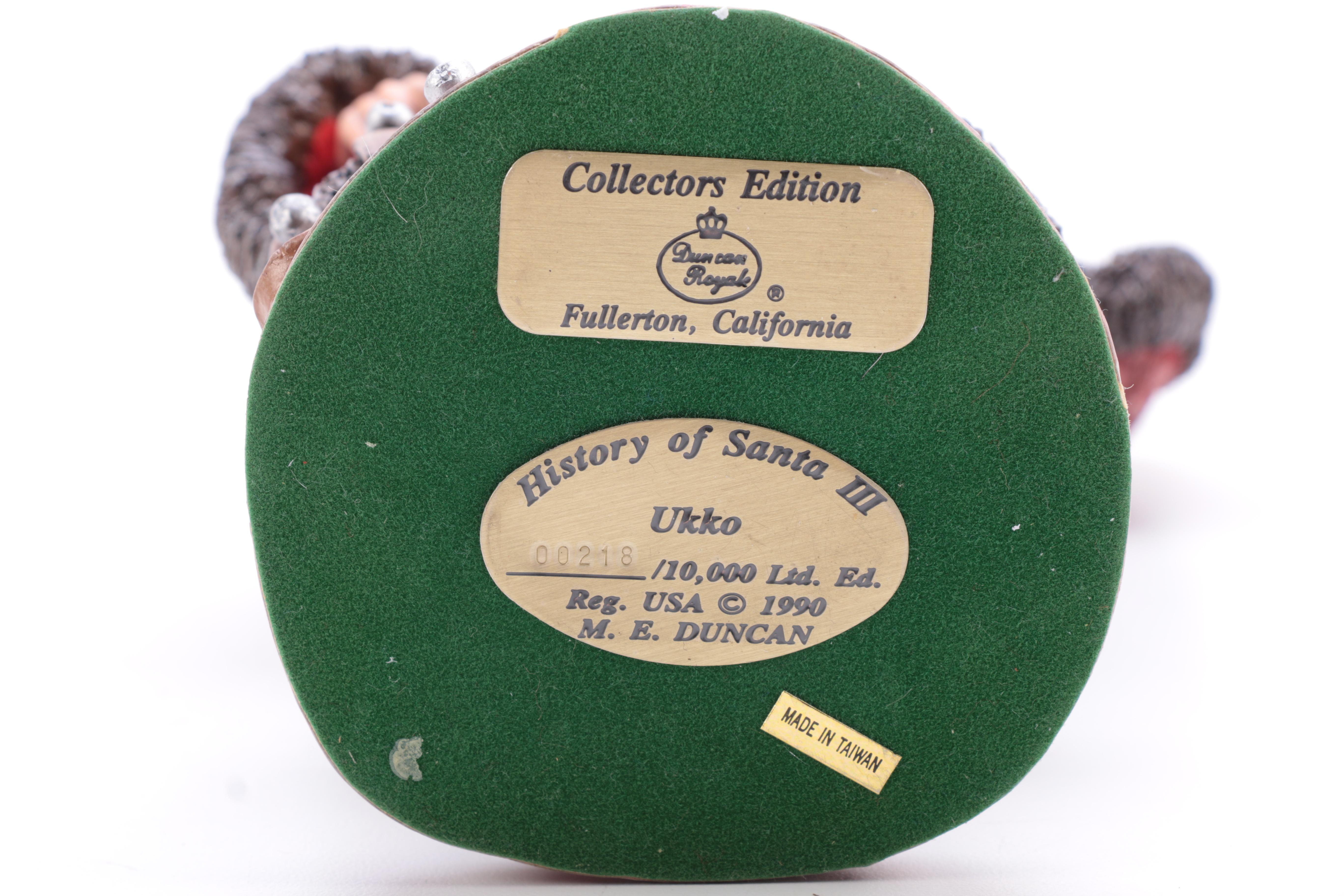 Duncan Royale "History of Santa" Figurines