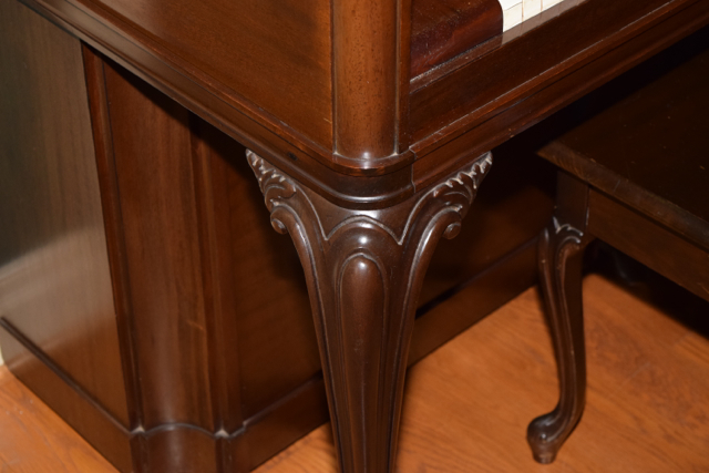 Baldwin Acrosonic Spinet Piano, Bench and Sheet Music