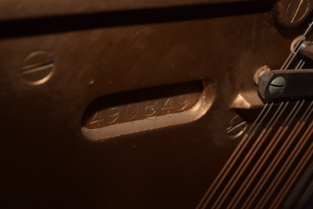 Baldwin Acrosonic Spinet Piano, Bench and Sheet Music