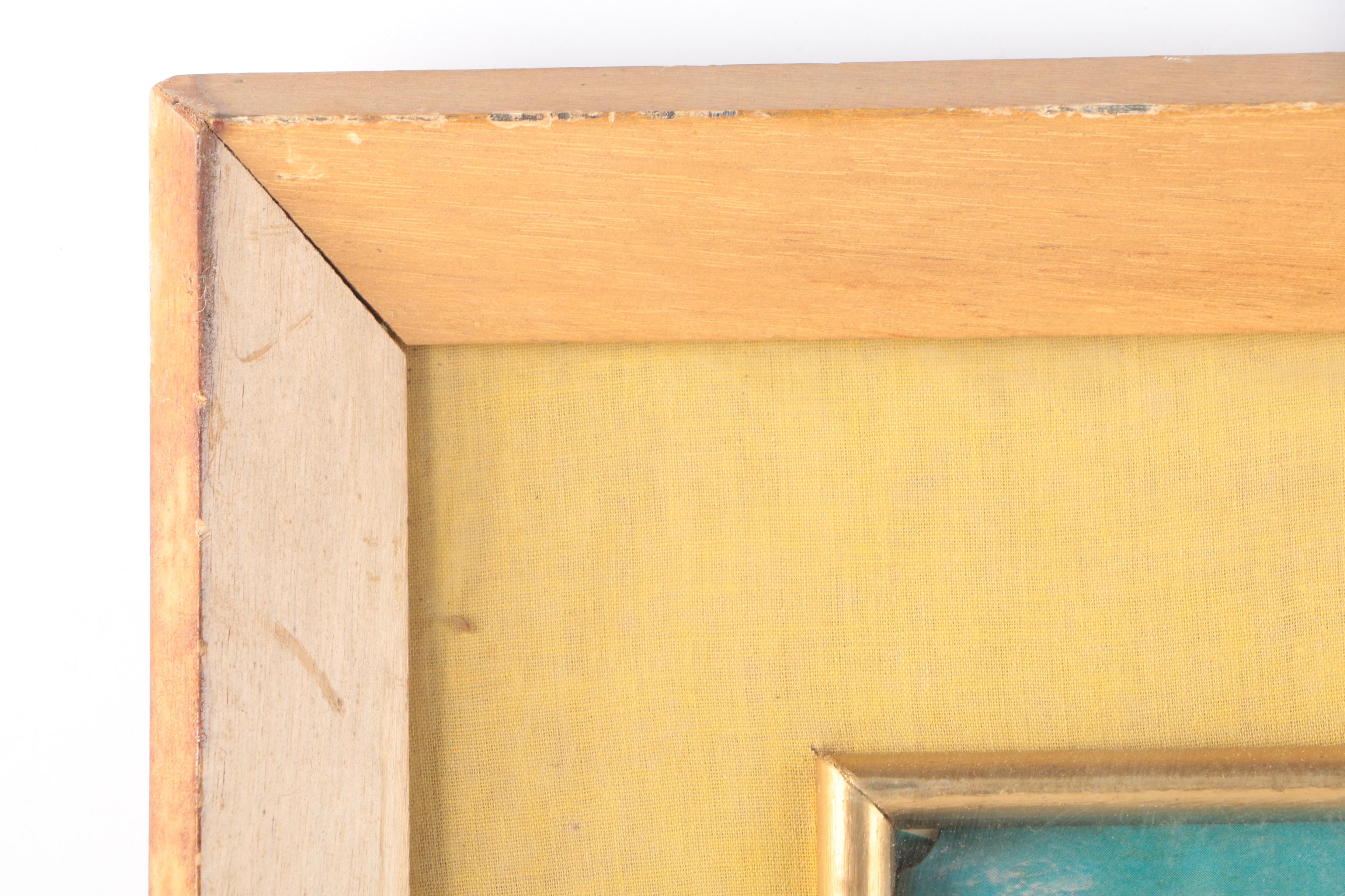 Offset Lithograph on Paper of Lush Landscape