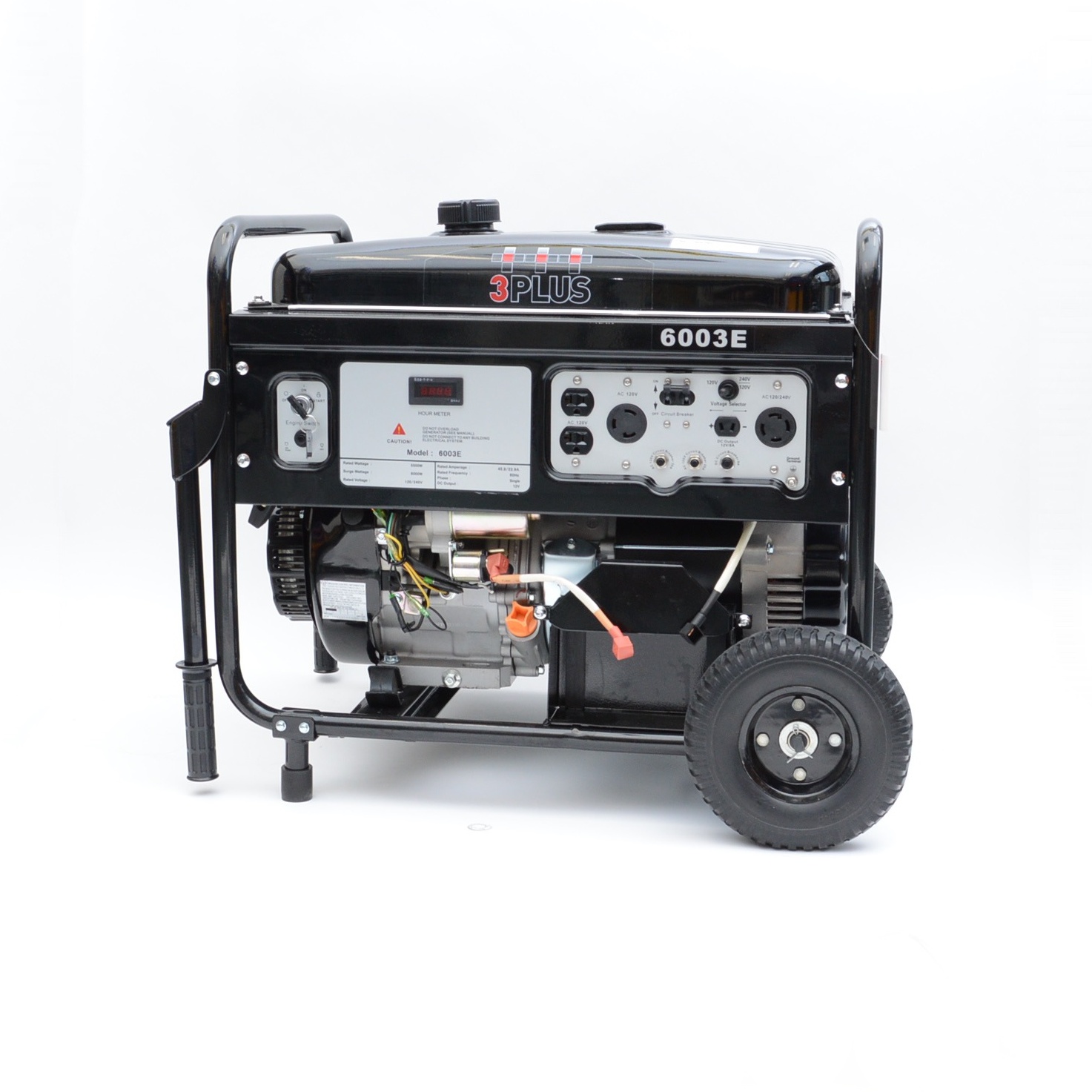 3 PLUS 6000 Watt Generator