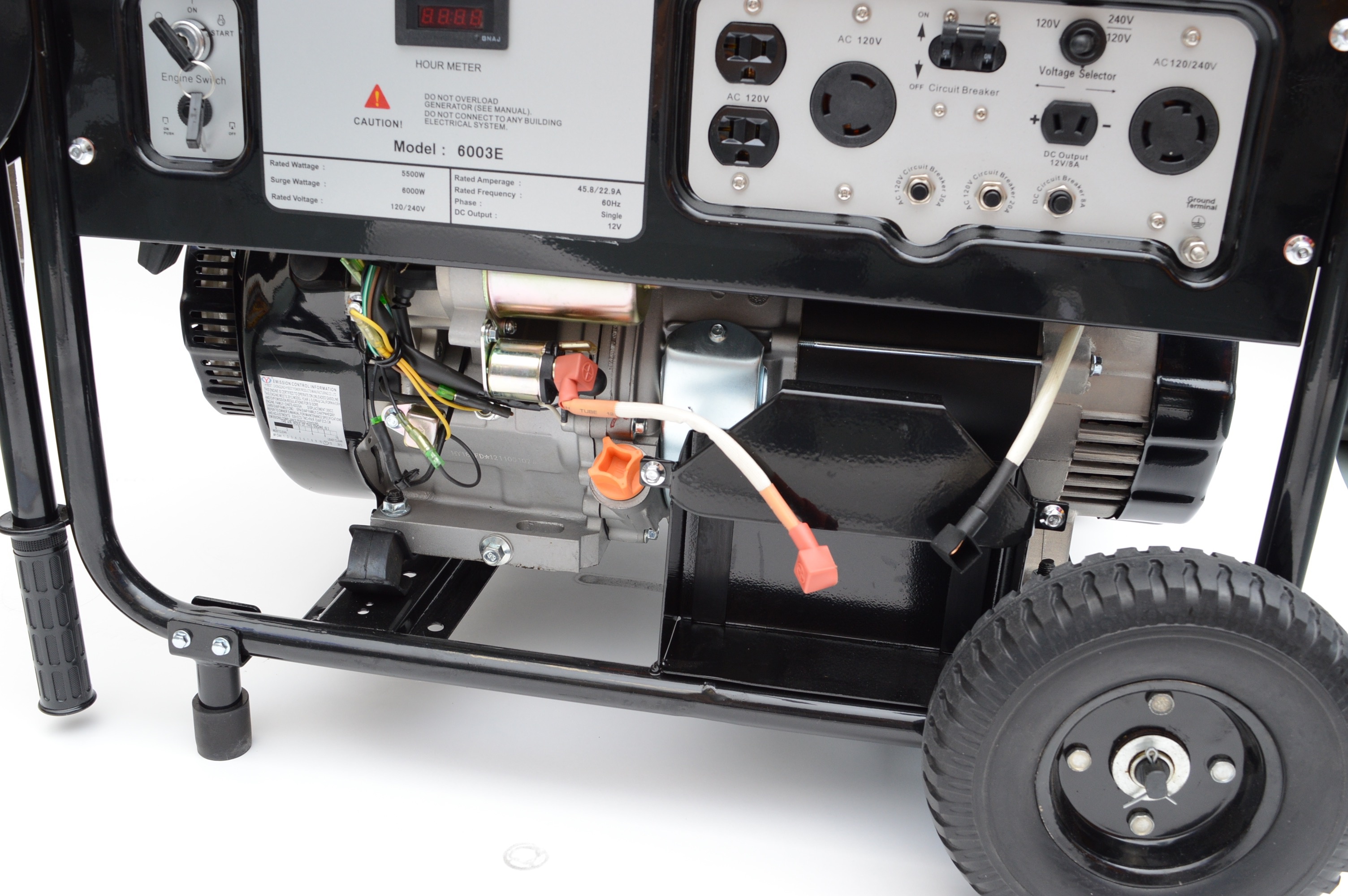 3 PLUS 6000 Watt Generator