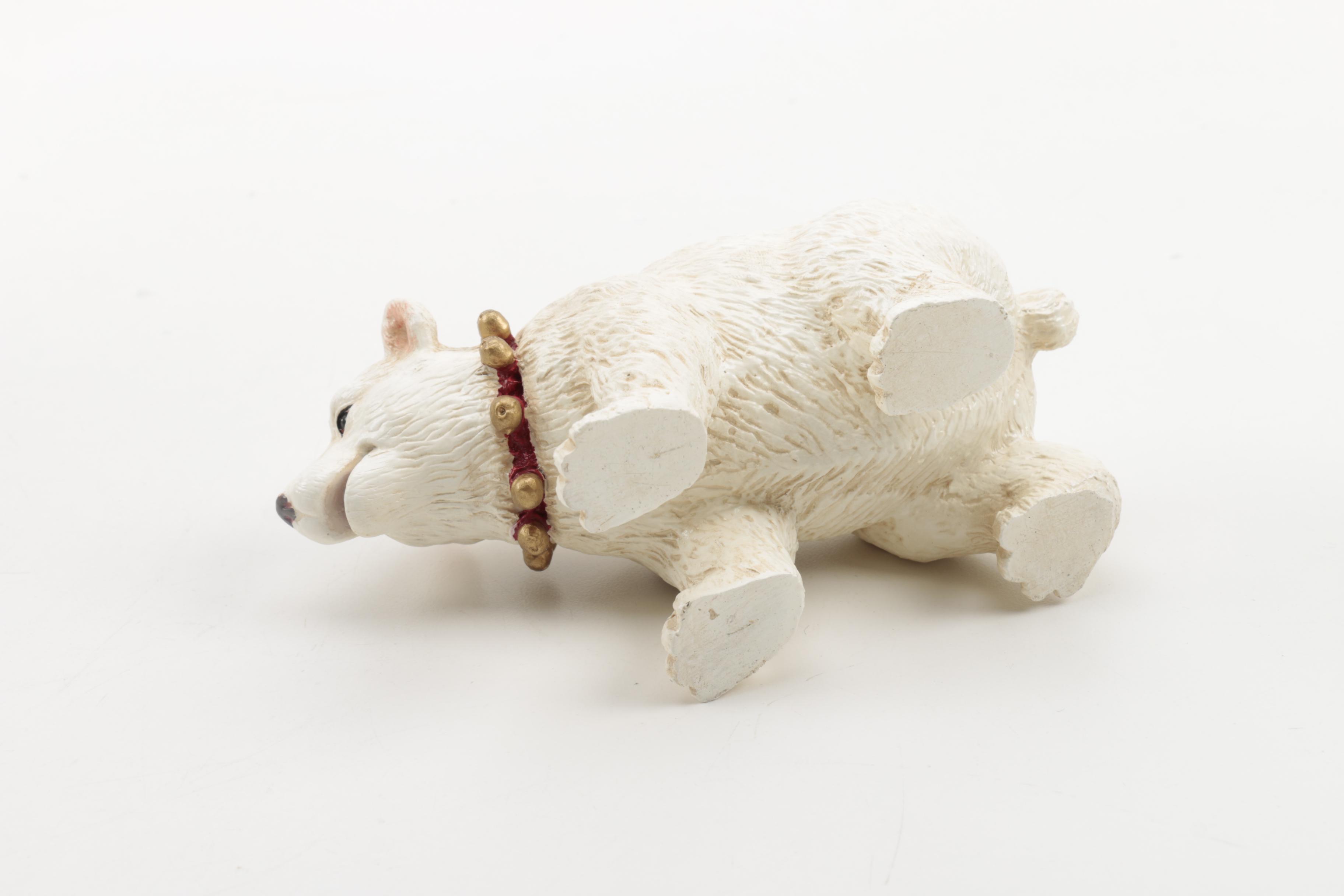 Possible Dreams Christmas Figurines Including "When Irish Eyes are Smiling" Santa