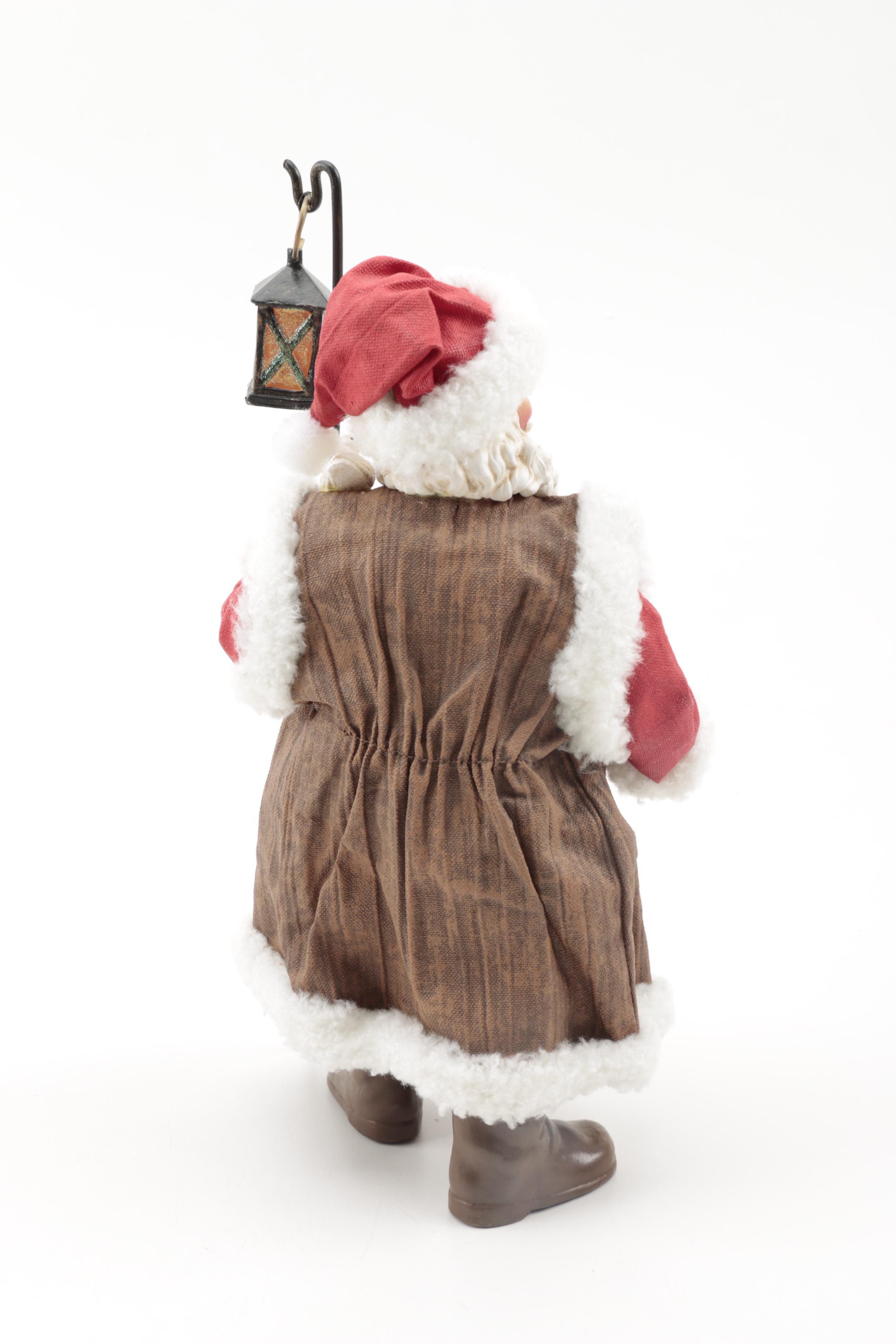 Possible Dreams Christmas Figurines Including "When Irish Eyes are Smiling" Santa