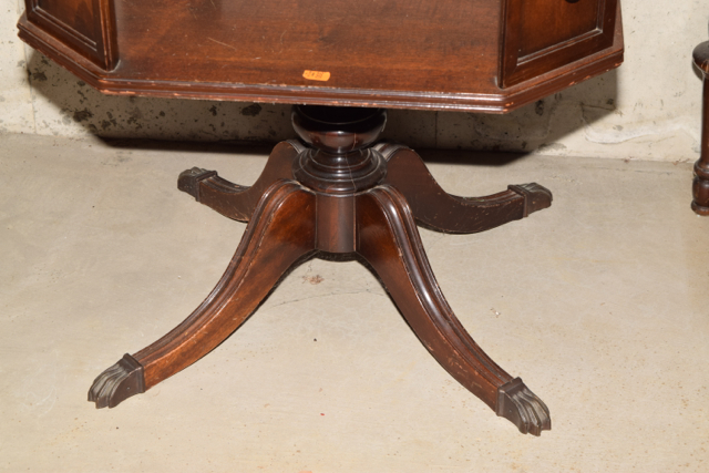 Vintage Victrola Cabinet and Side Table