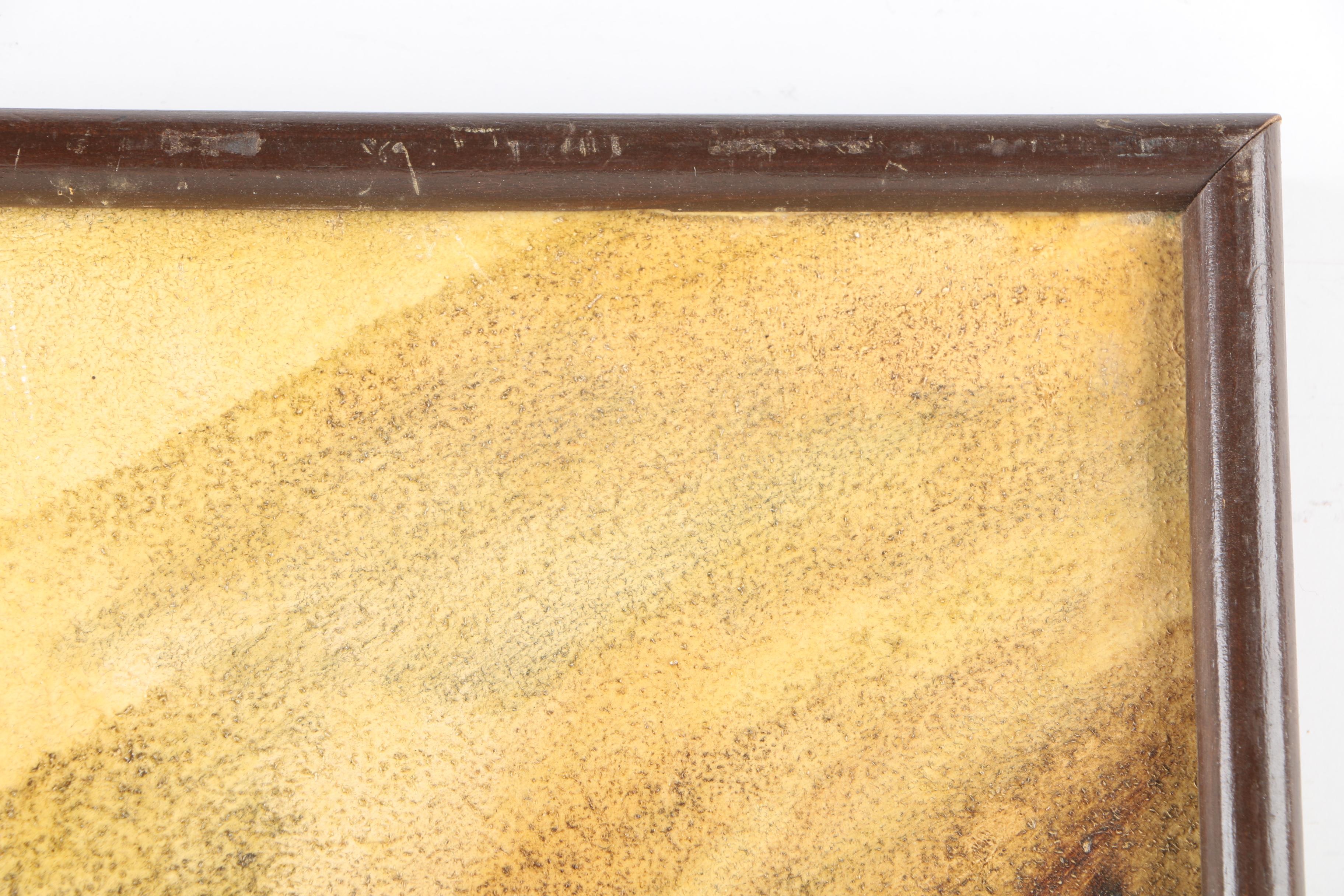 Oil Painting on Canvas of East Asian Style Composition