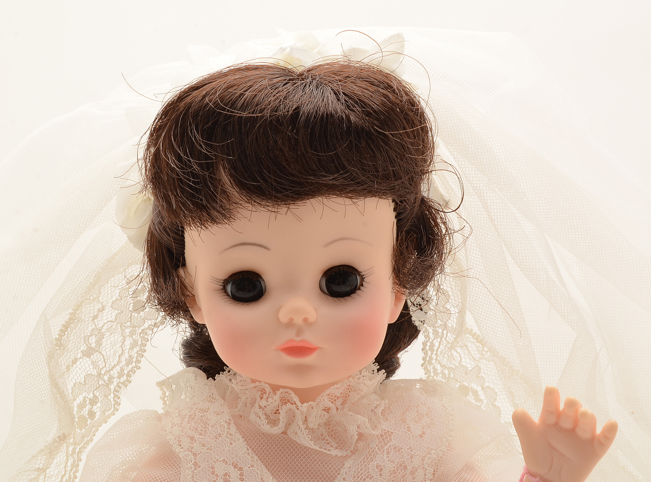 Collection of Madame Alexander Collectible Dolls including Bride