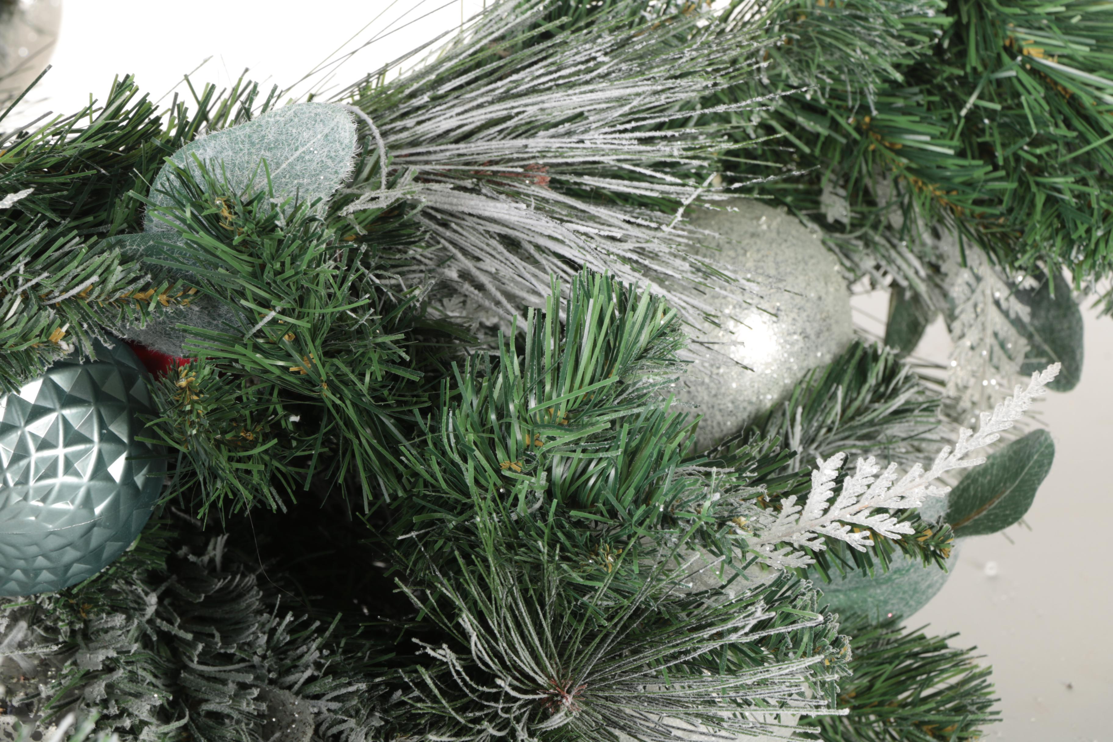 Frosted Christmas Decor