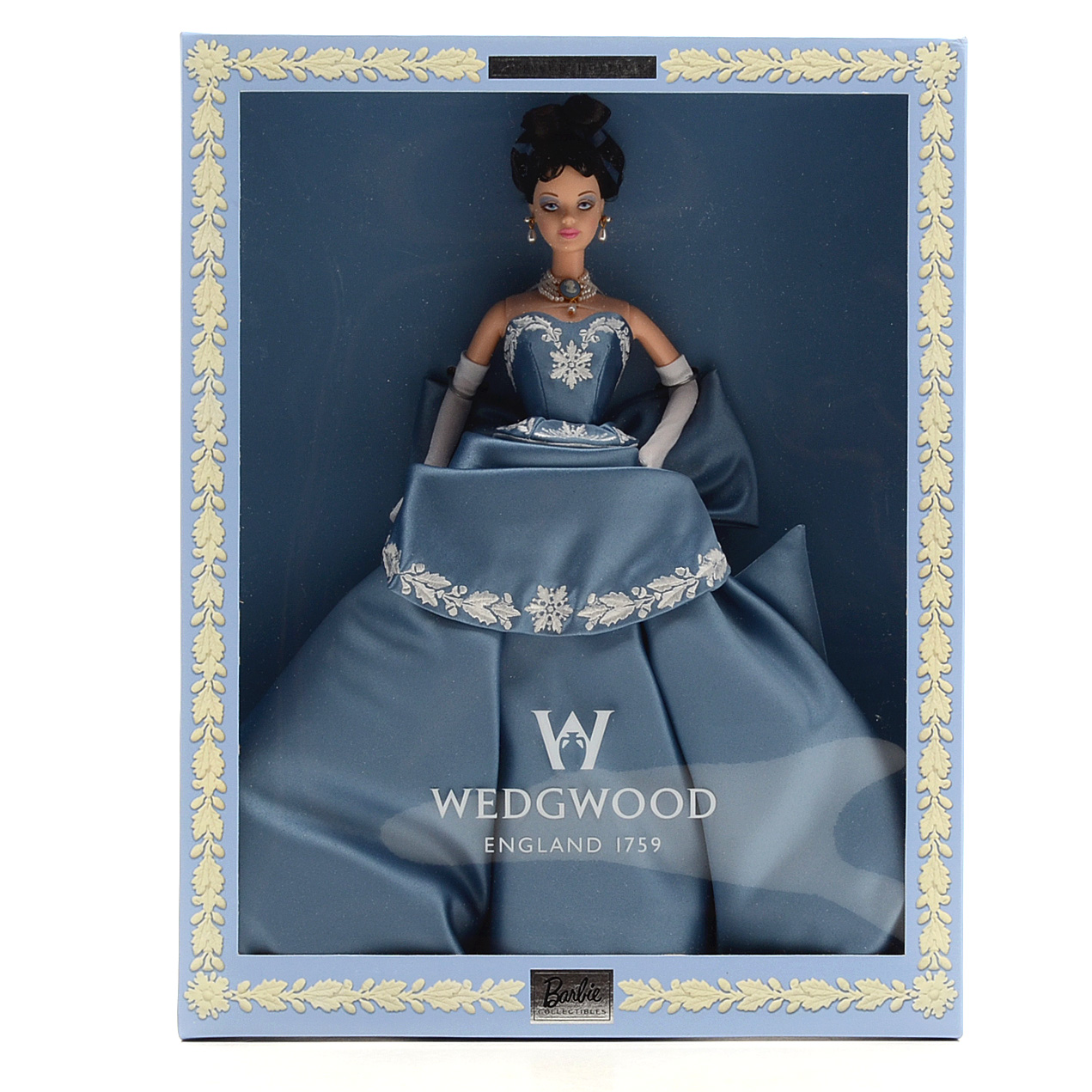 Limited Edition Pair of Mattel Wedgwood Barbie Collector Dolls