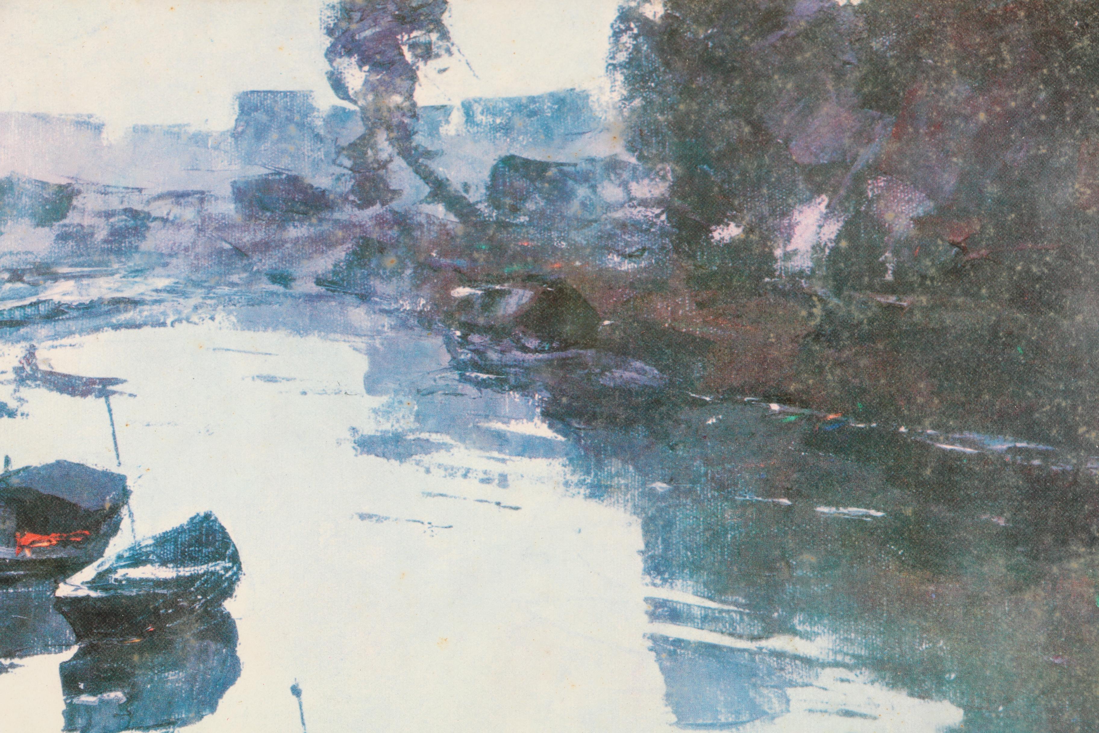 Offset Lithographs After Southeast Asian Style Paintings