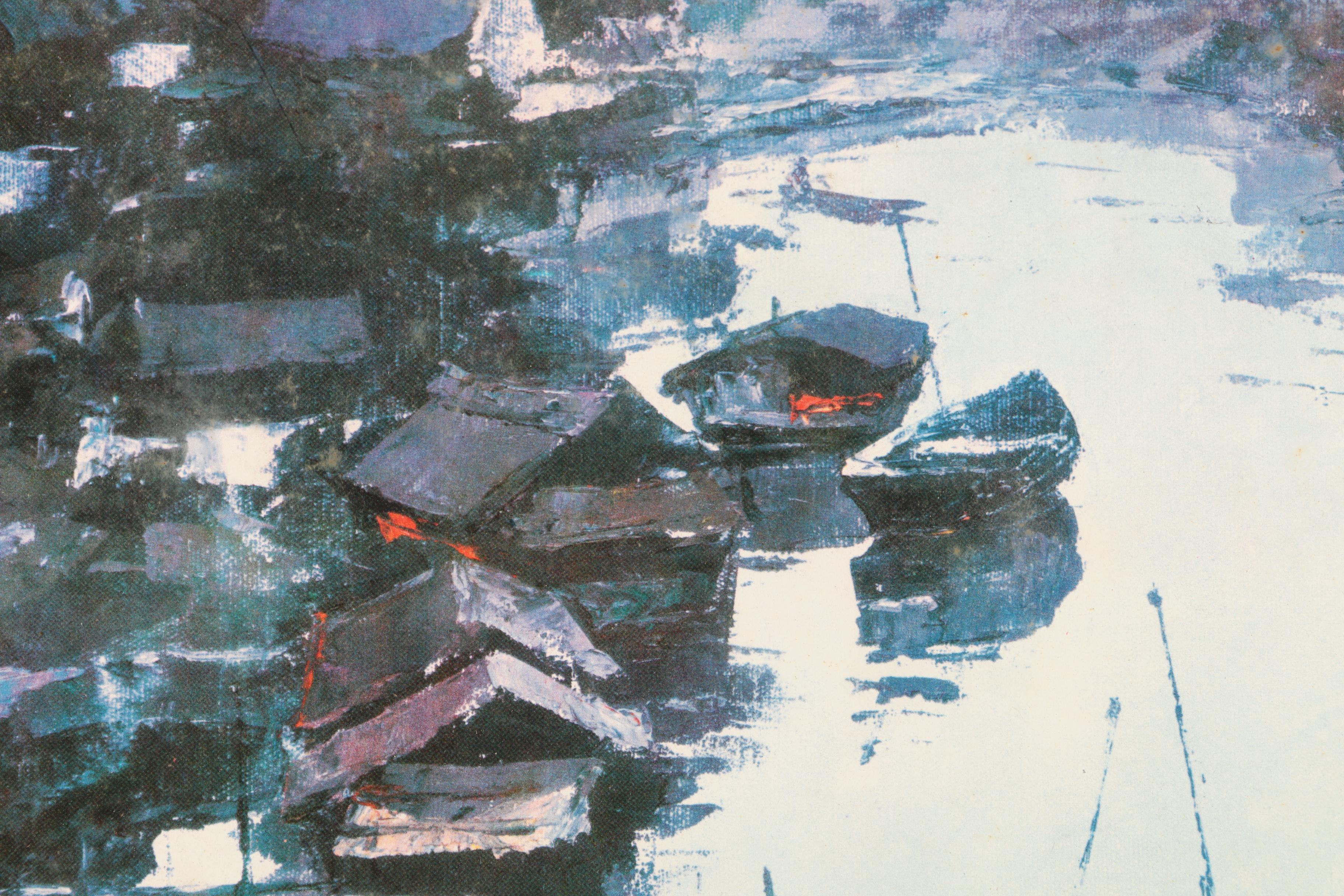 Offset Lithographs After Southeast Asian Style Paintings