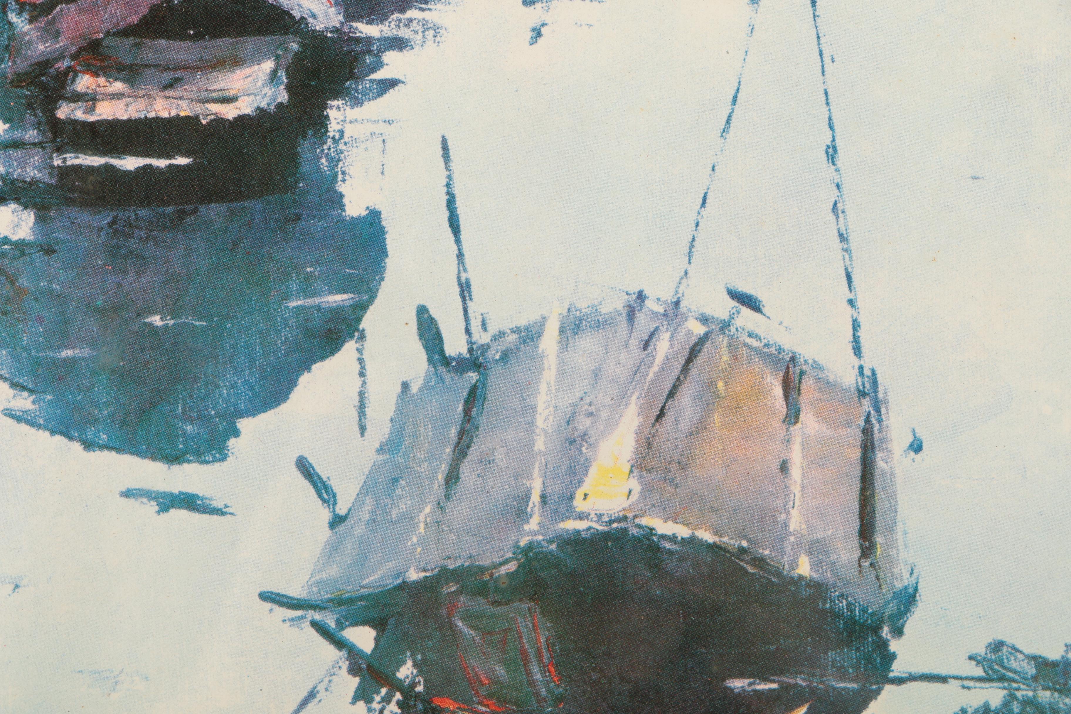 Offset Lithographs After Southeast Asian Style Paintings