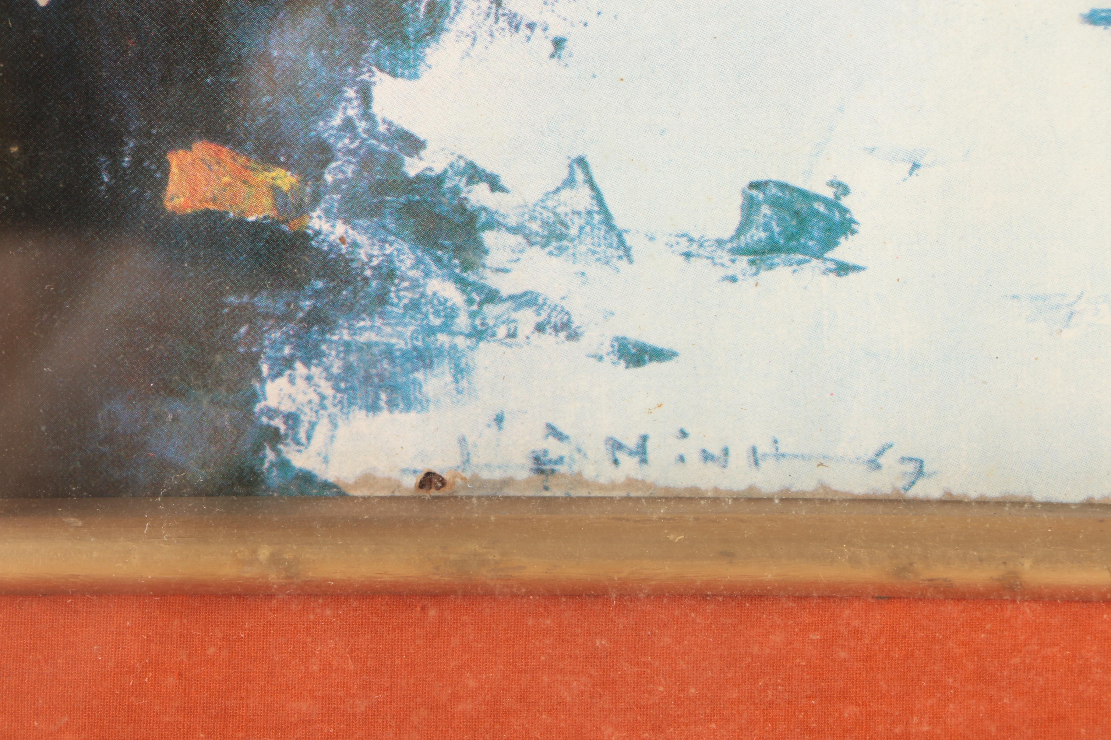 Offset Lithographs After Southeast Asian Style Paintings