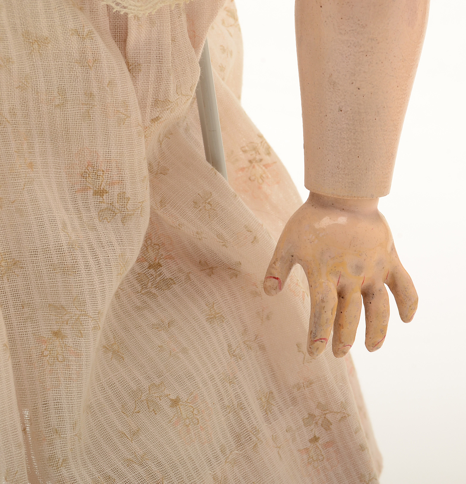 Antique Bisque Gebruder Kuhnlenz German Bisque Head Doll