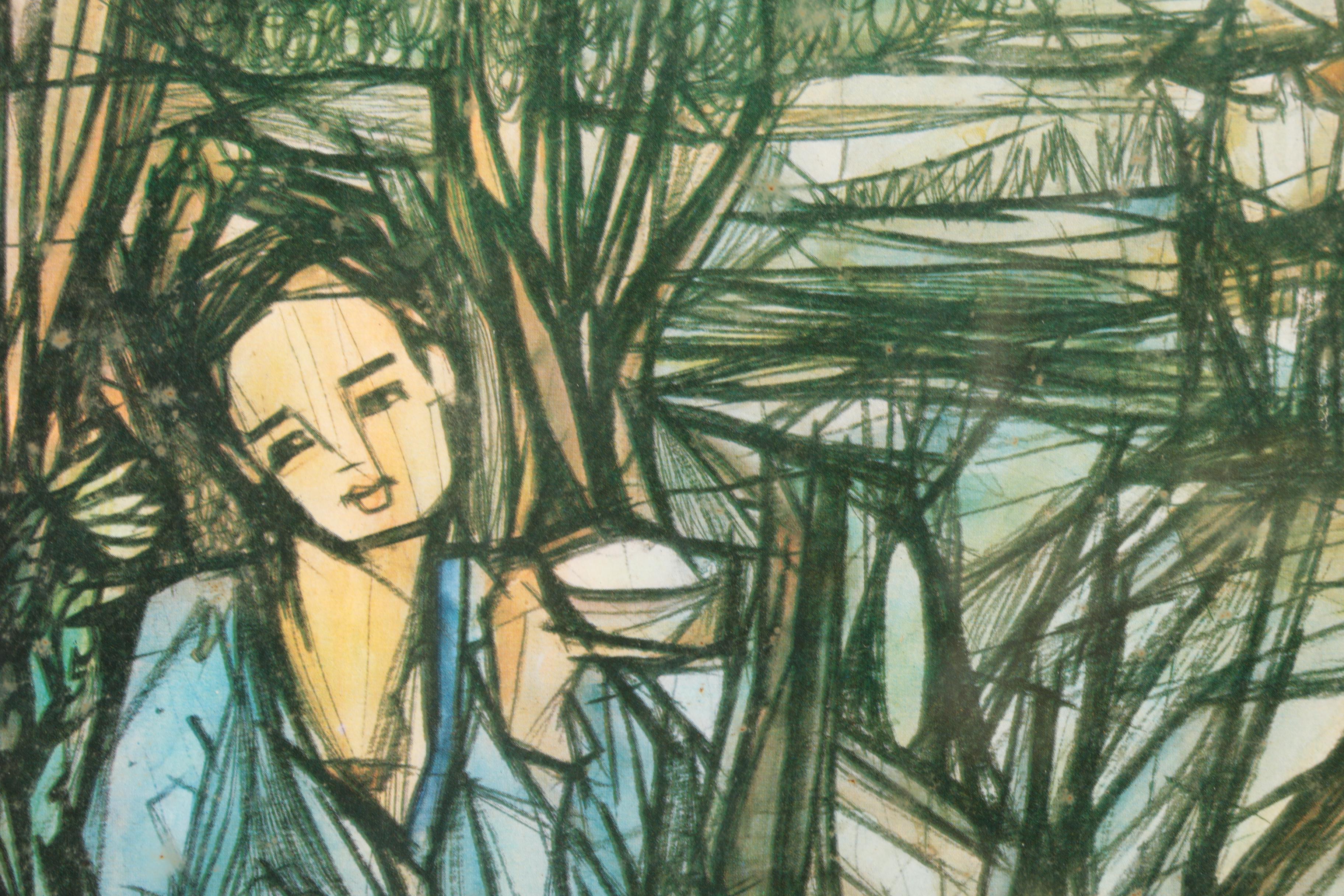 Offset Lithographs After Southeast Asian Style Paintings