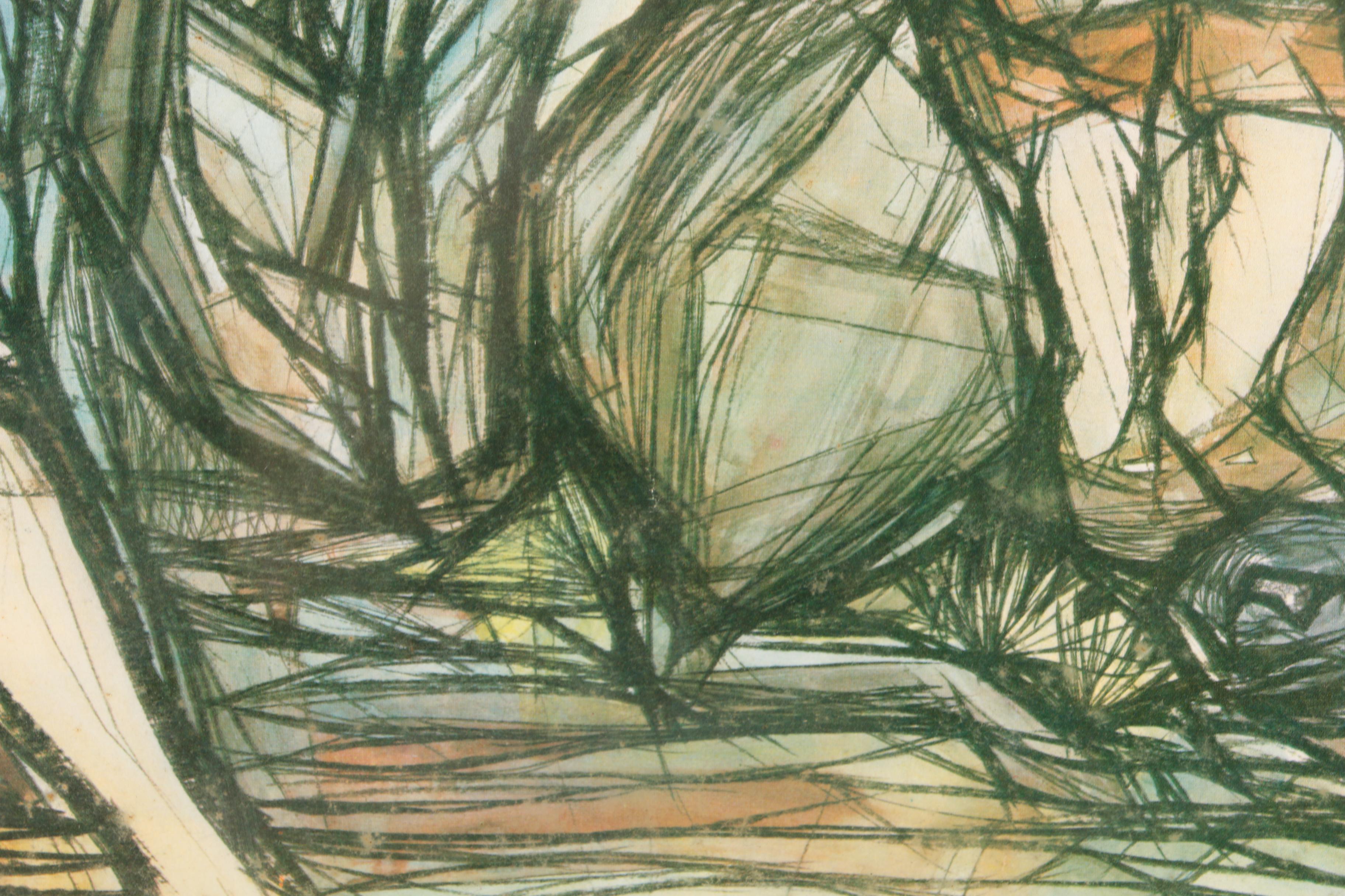 Offset Lithographs After Southeast Asian Style Paintings