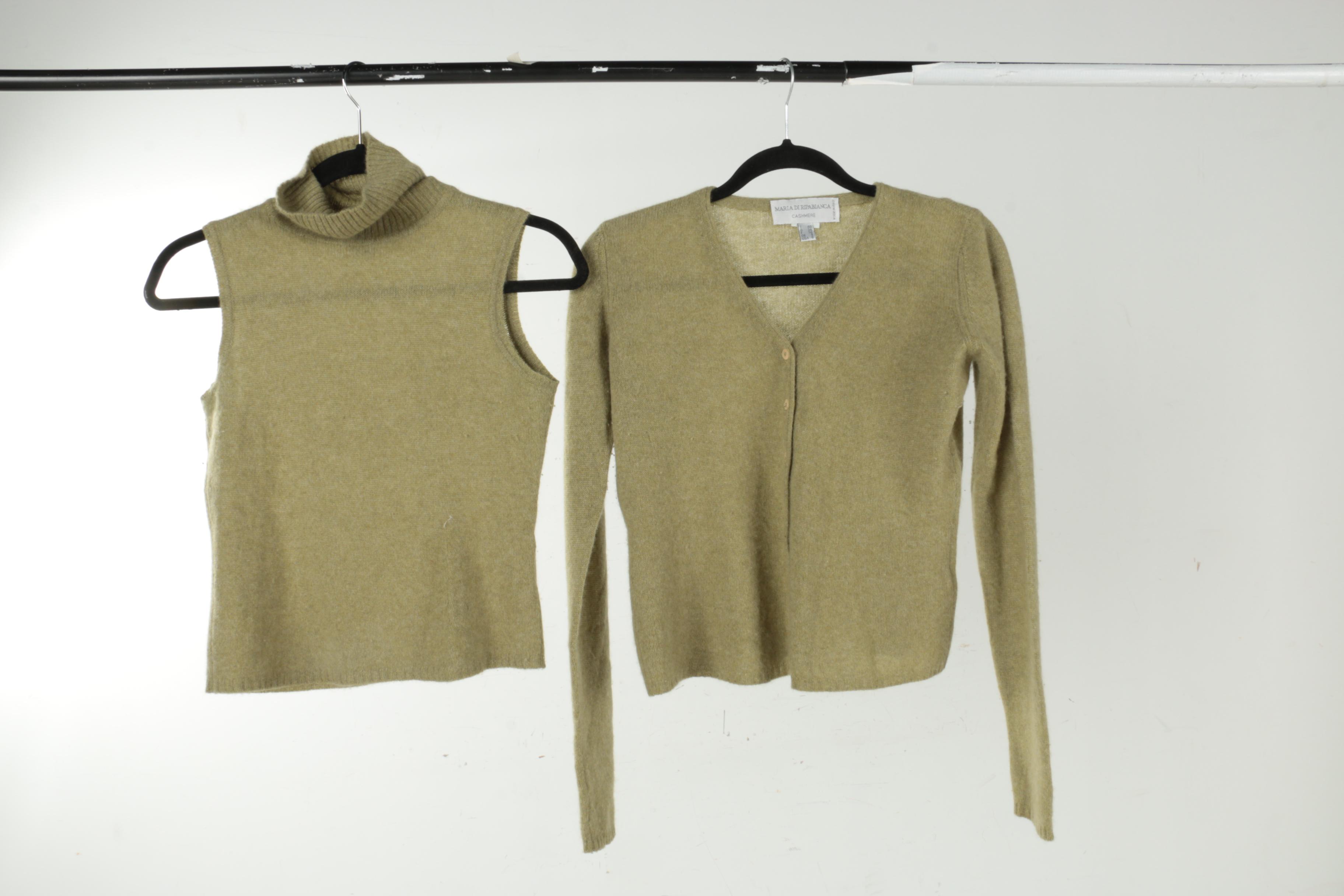 Women's Cashmere Tops Including Gabriele Strehle