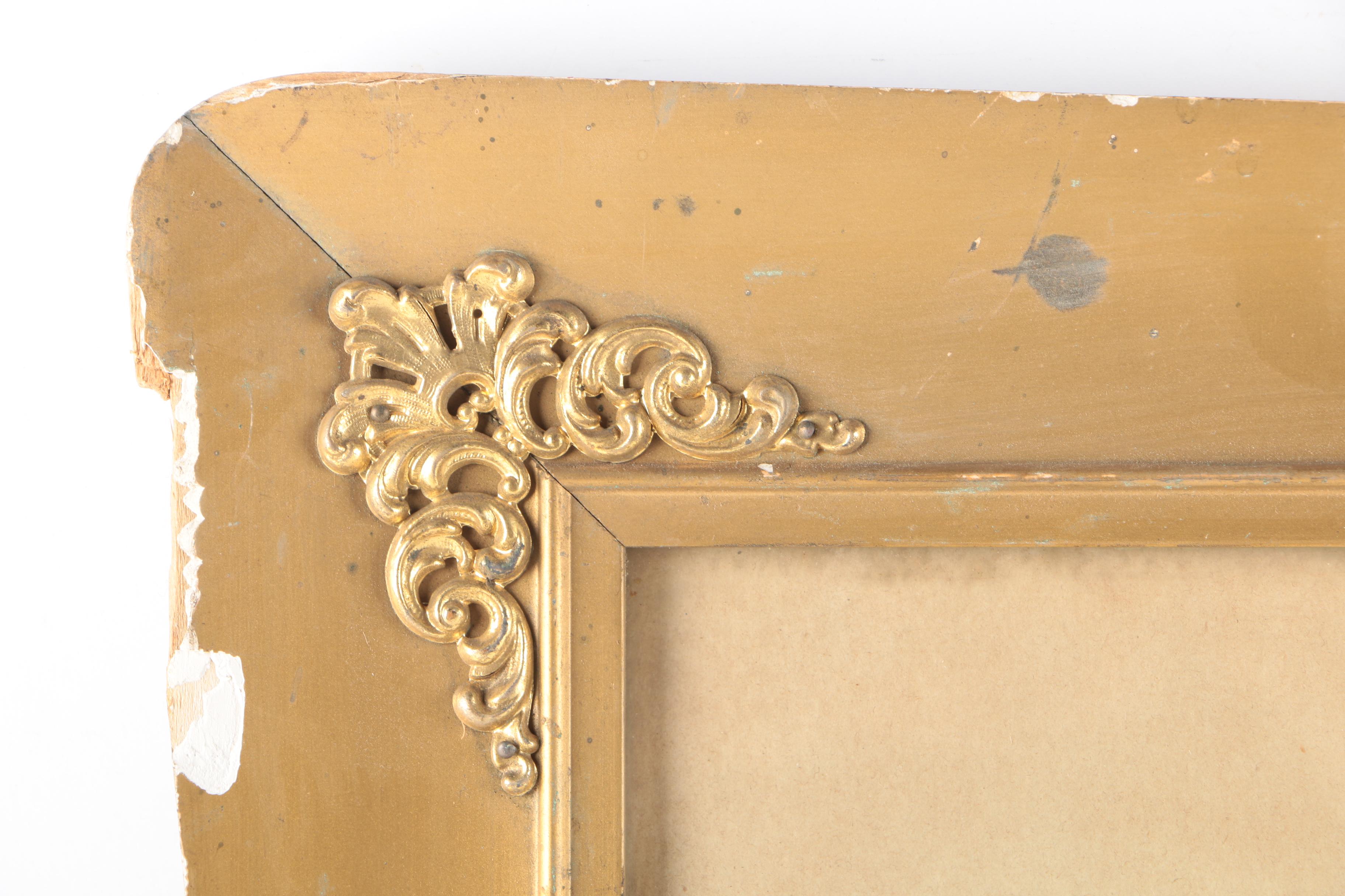 Pastel Drawing on Paper of Pastoral Landscape