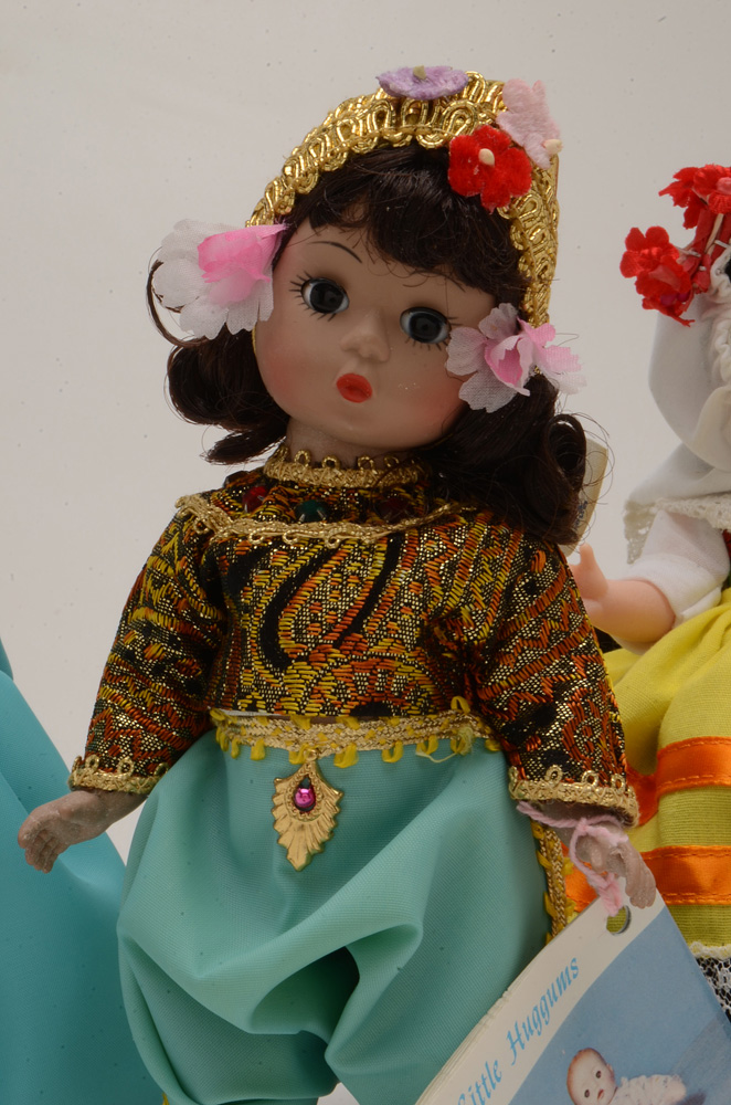 Collection of Madame Alexander International Dolls