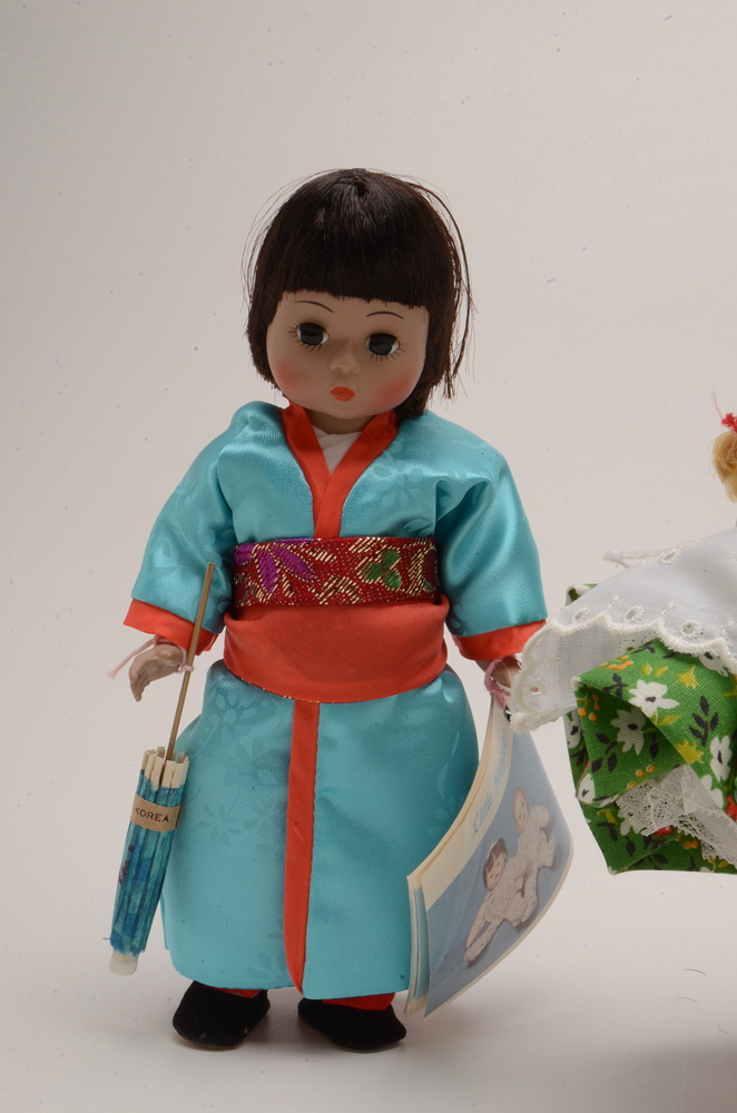 Collection of Madame Alexander International Dolls