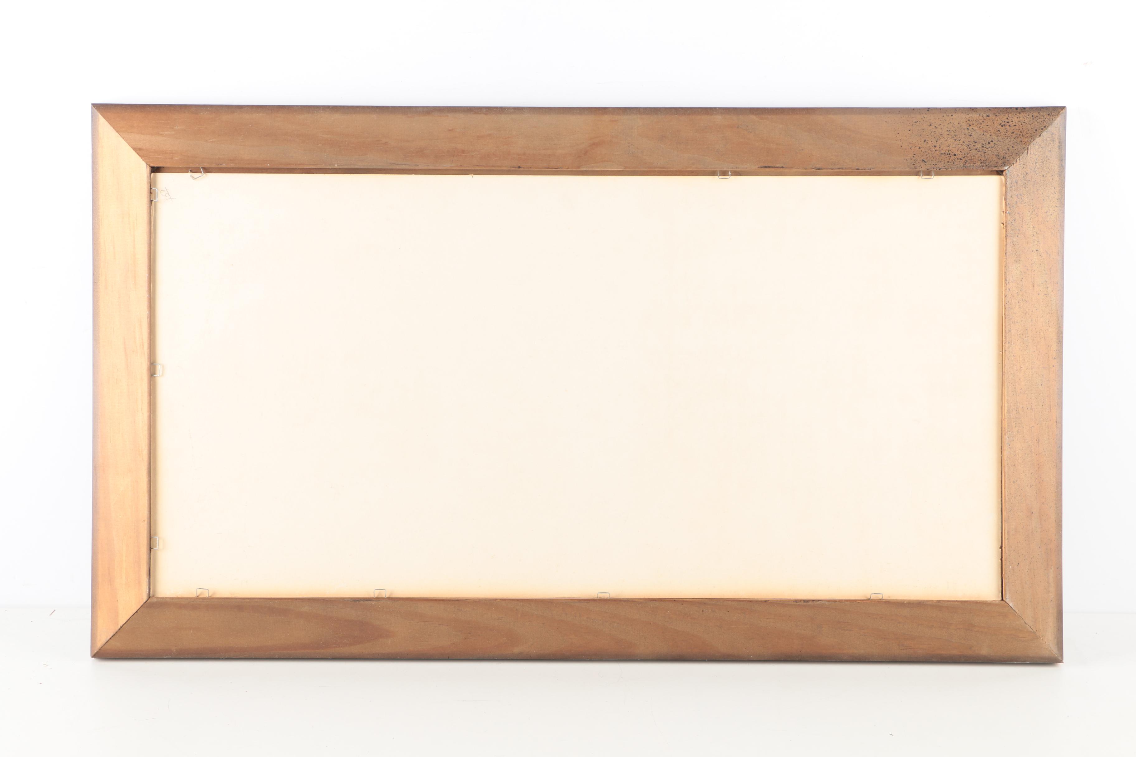 James Mitchell Offset Lithographs of Seascape "Land's End"