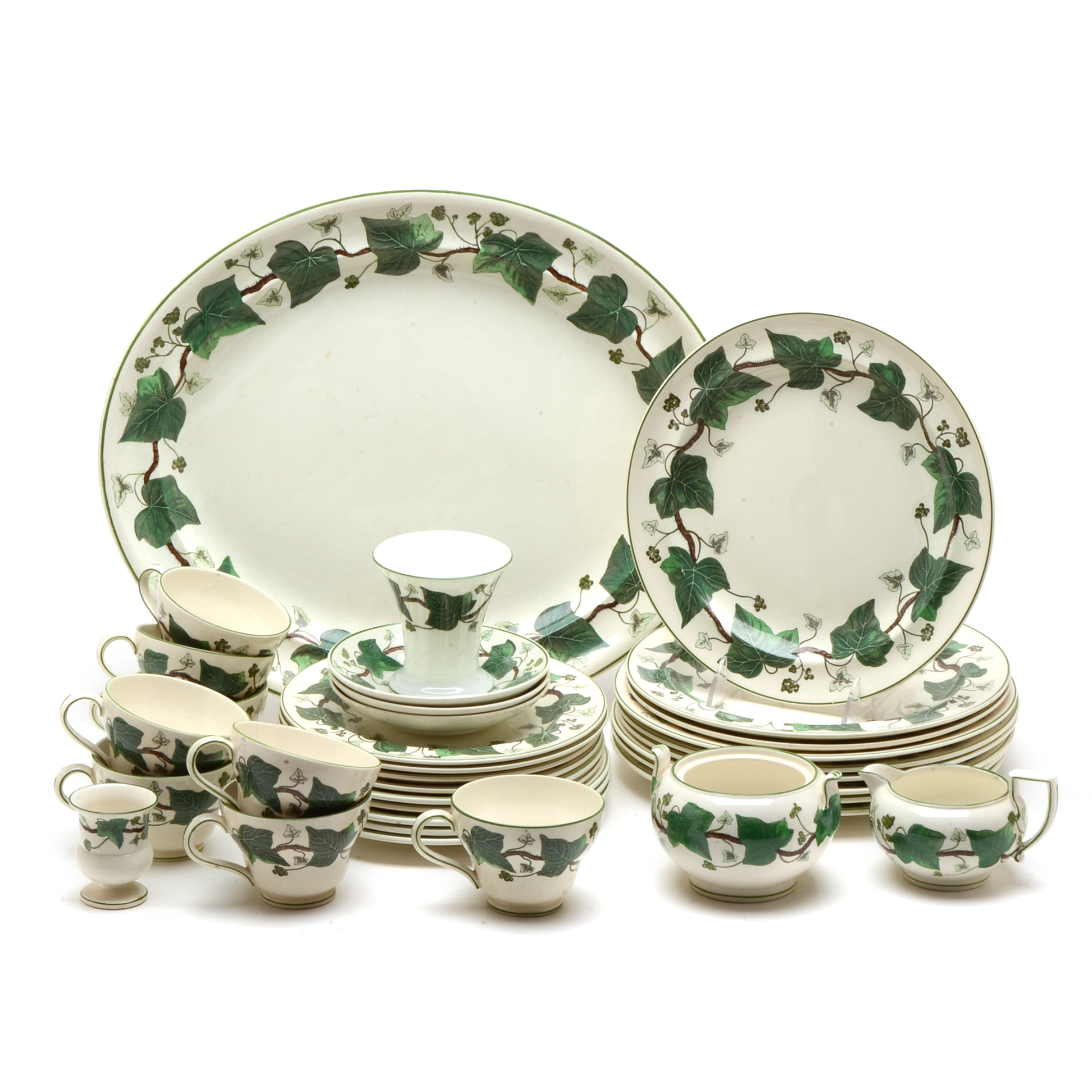 Wedgwood "Napoleon Ivy" China Service