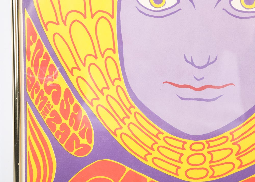 Vintage Grateful Dead Fillmore Concert Poster After Wes Wilson