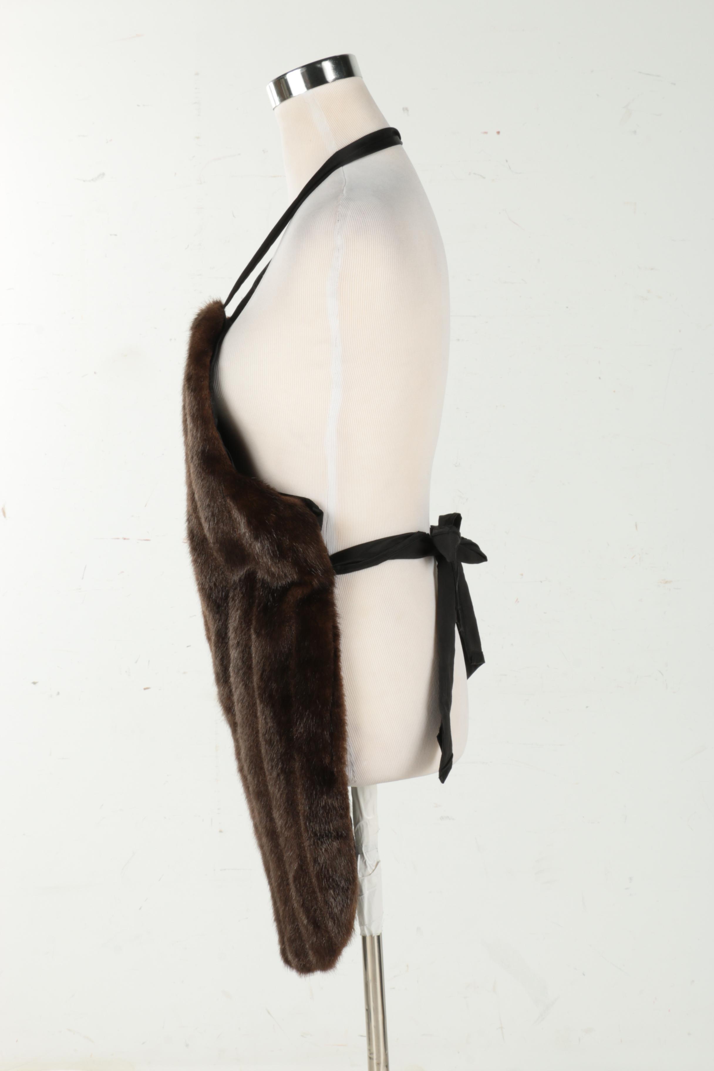 Faux Fur Apron
