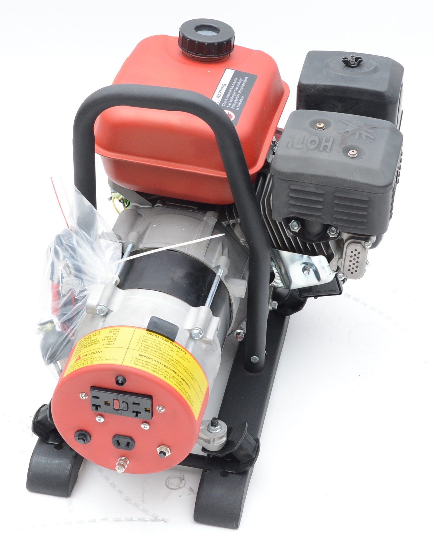 3 PRO 2500 Portable Gasoline Generator