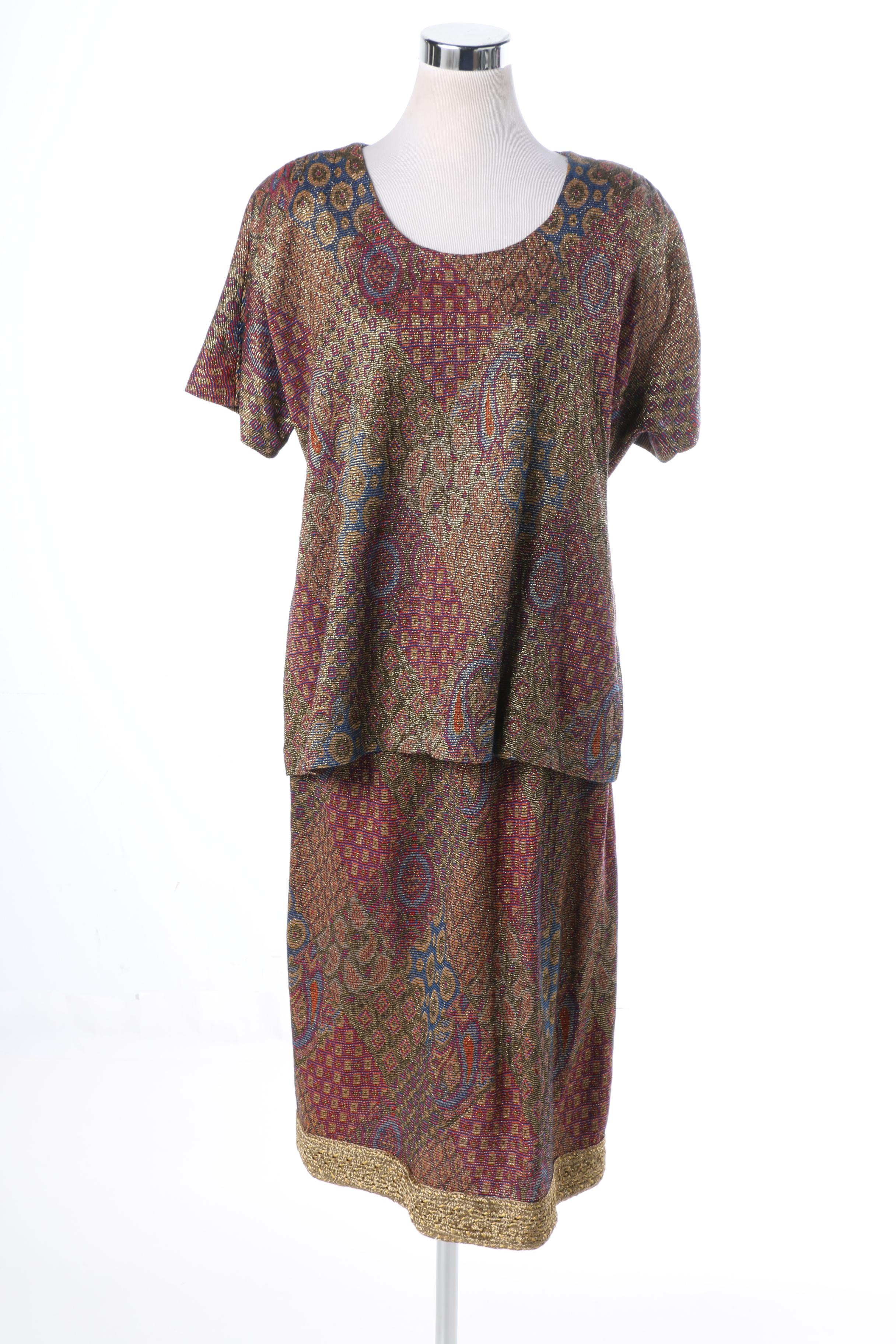 Vintage Terry B for Saks Fifth Avenue Women's Three-Piece Set