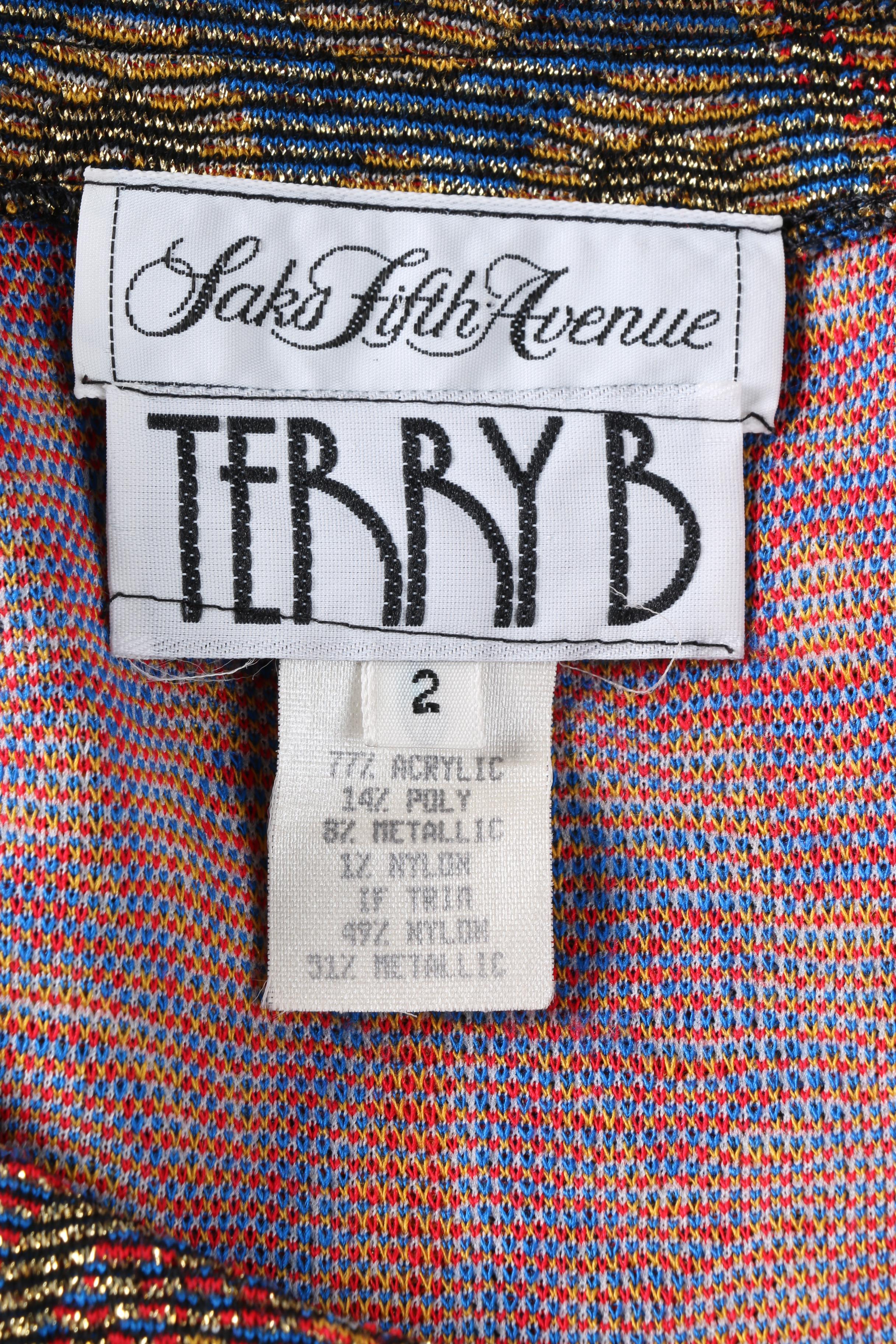 Vintage Terry B for Saks Fifth Avenue Women's Three-Piece Set