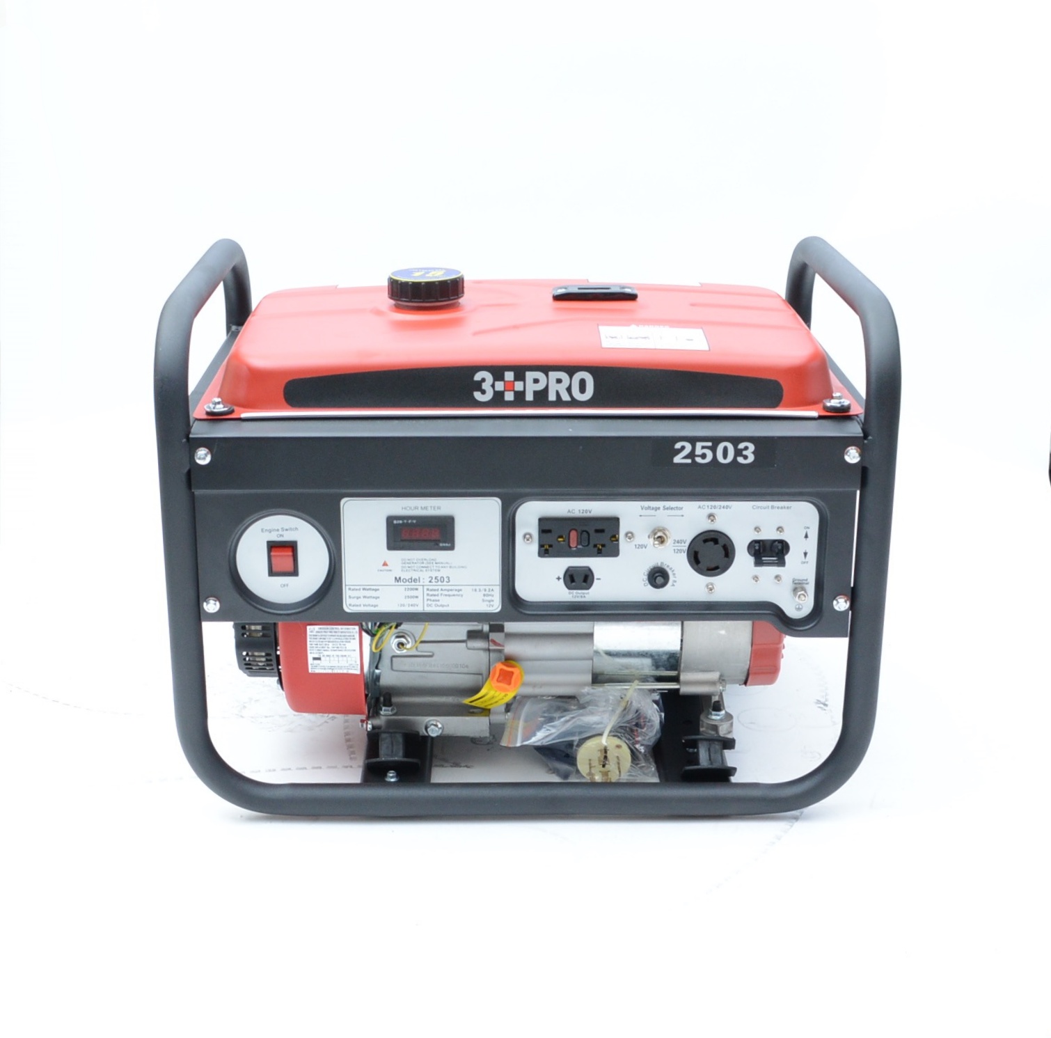 3 PRO 2500 Watt Gasoline Generator