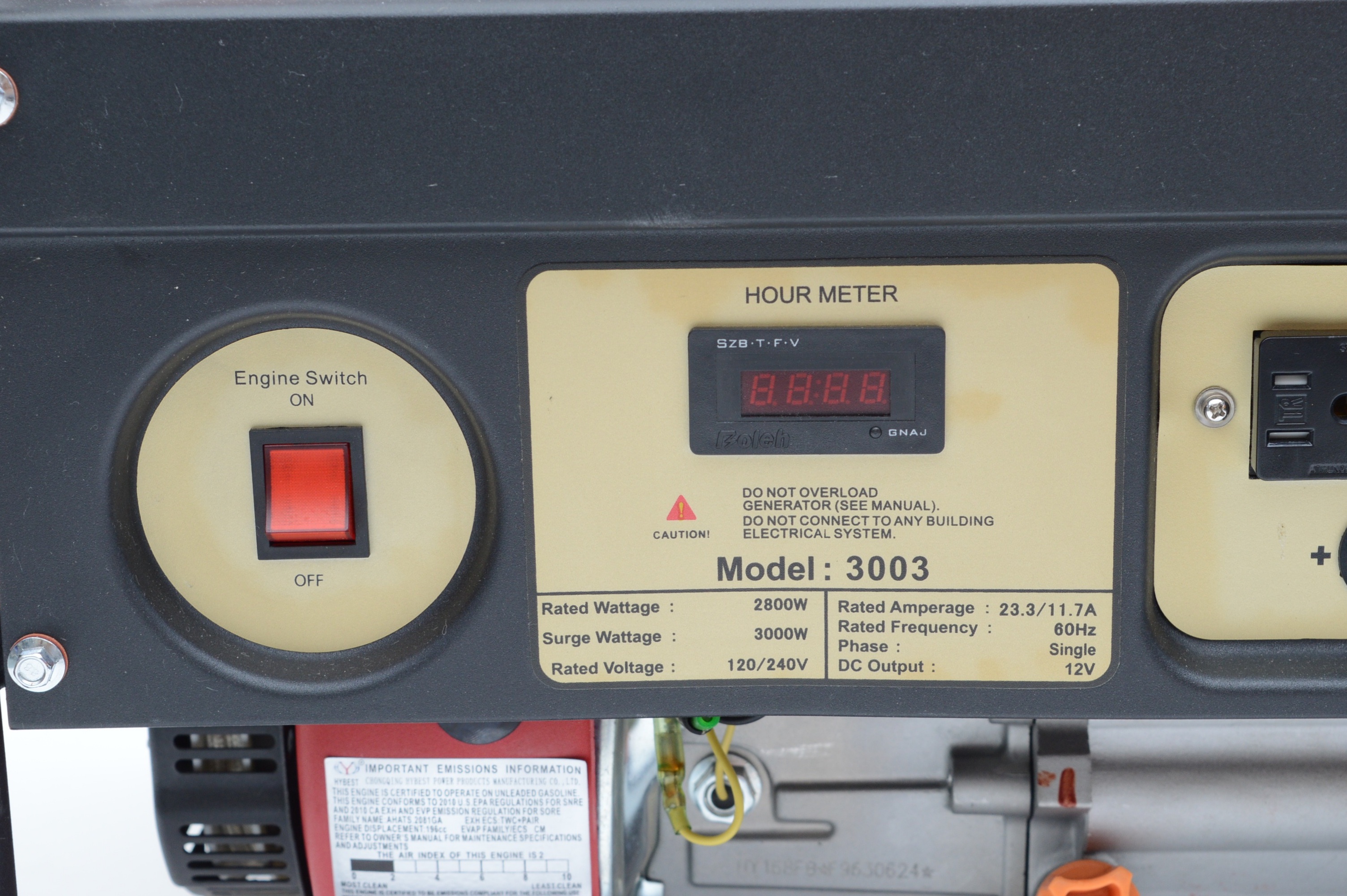 3 PRO 6.5 HP Gasoline Generator