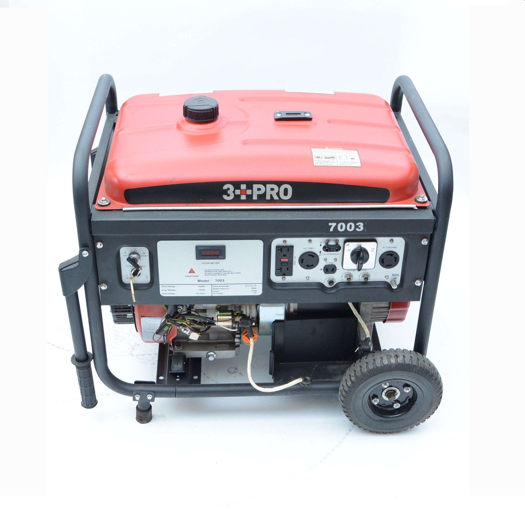 3 PRO 7000 Watt Gasoline Generator