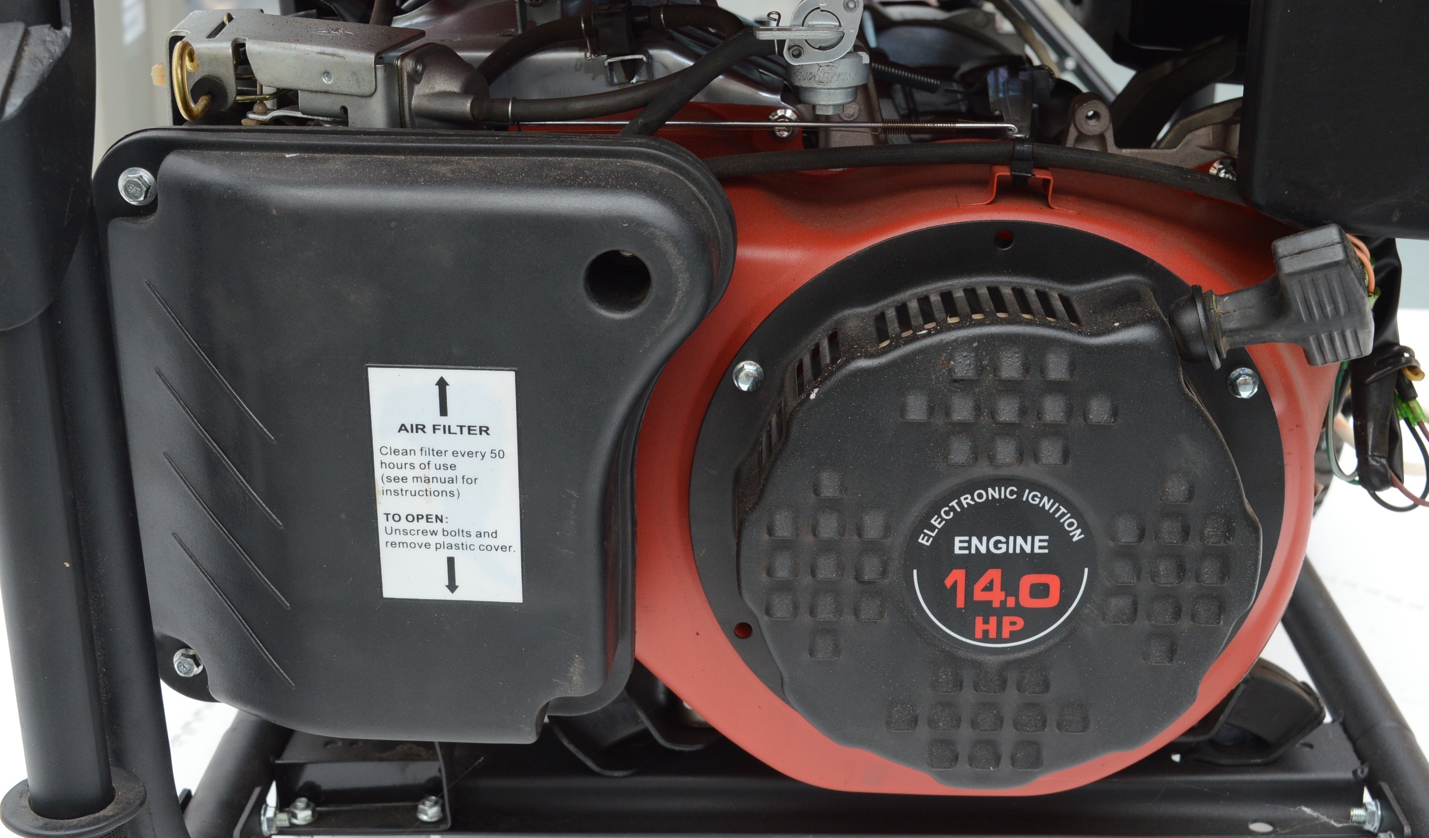 3 PRO 7000 Watt Duel Fuel Generator