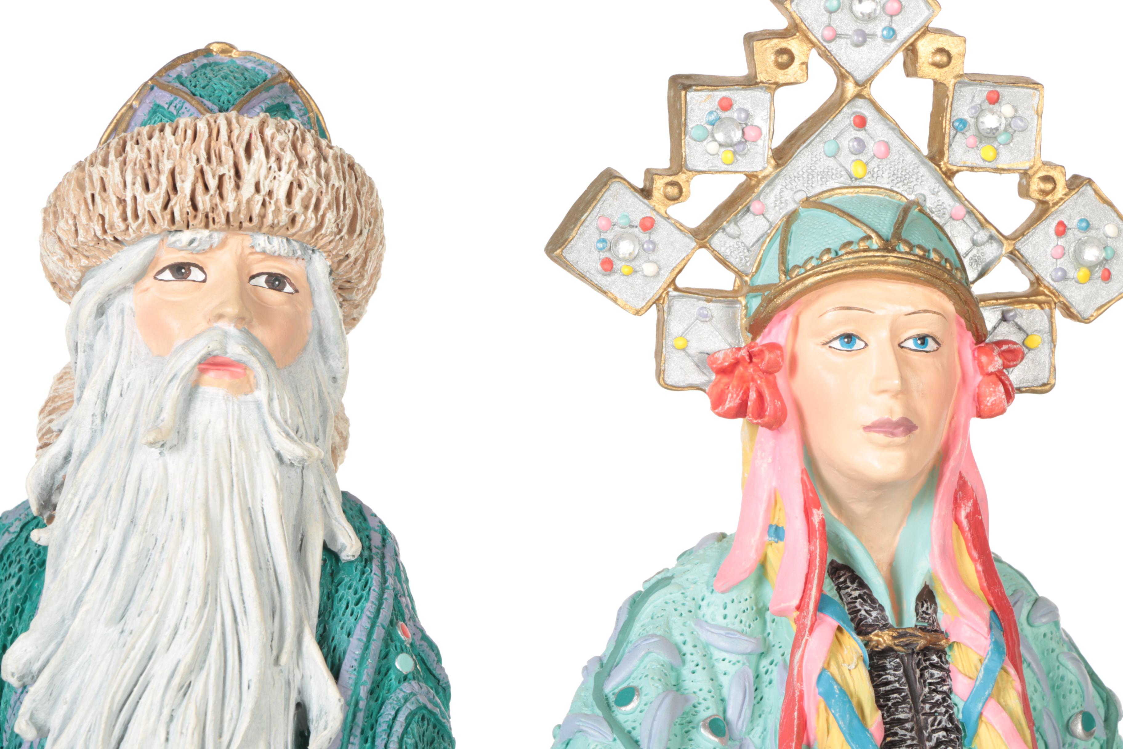 Duncan Royale Collectors Edition "History of Santa" Figurines