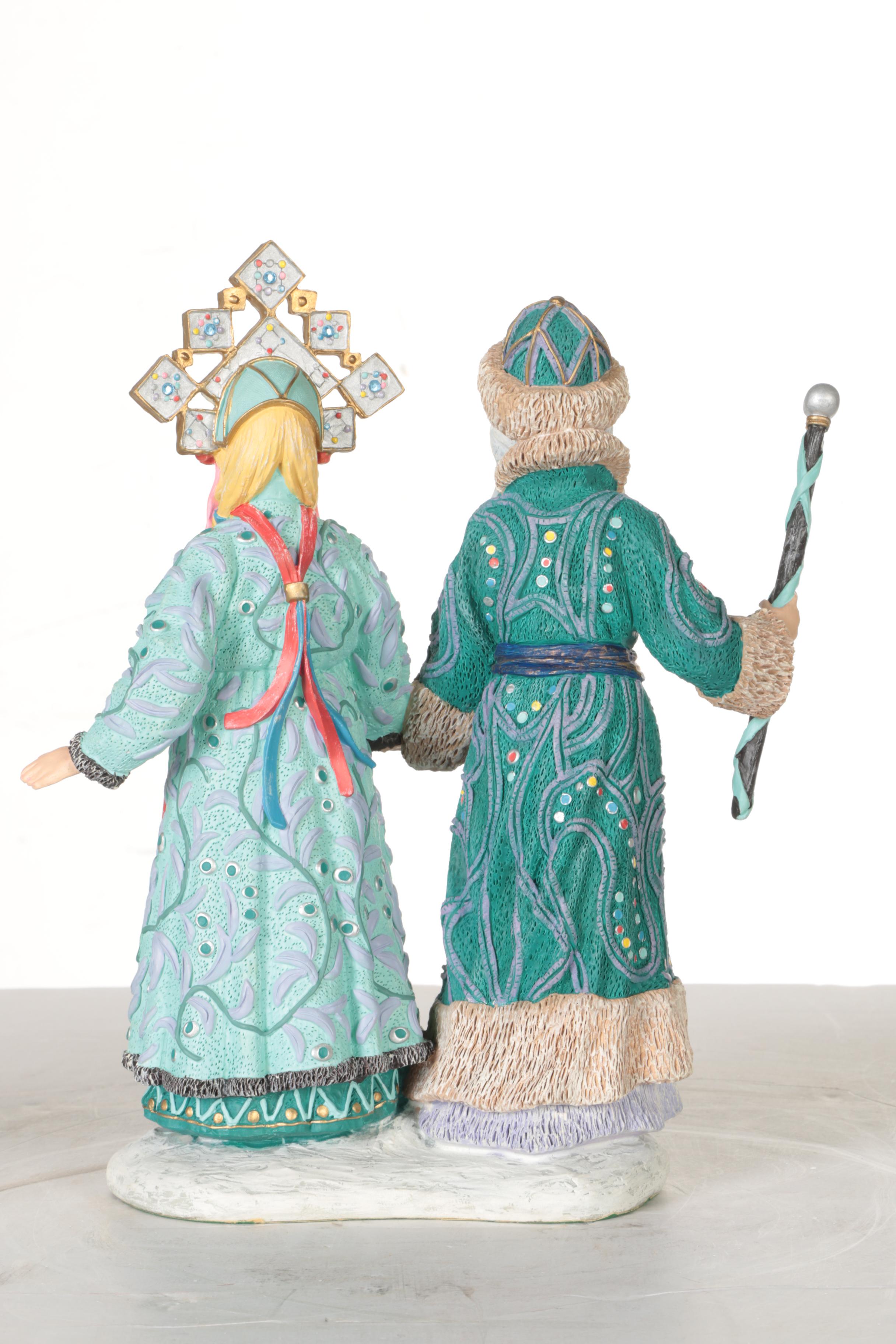 Duncan Royale Collectors Edition "History of Santa" Figurines