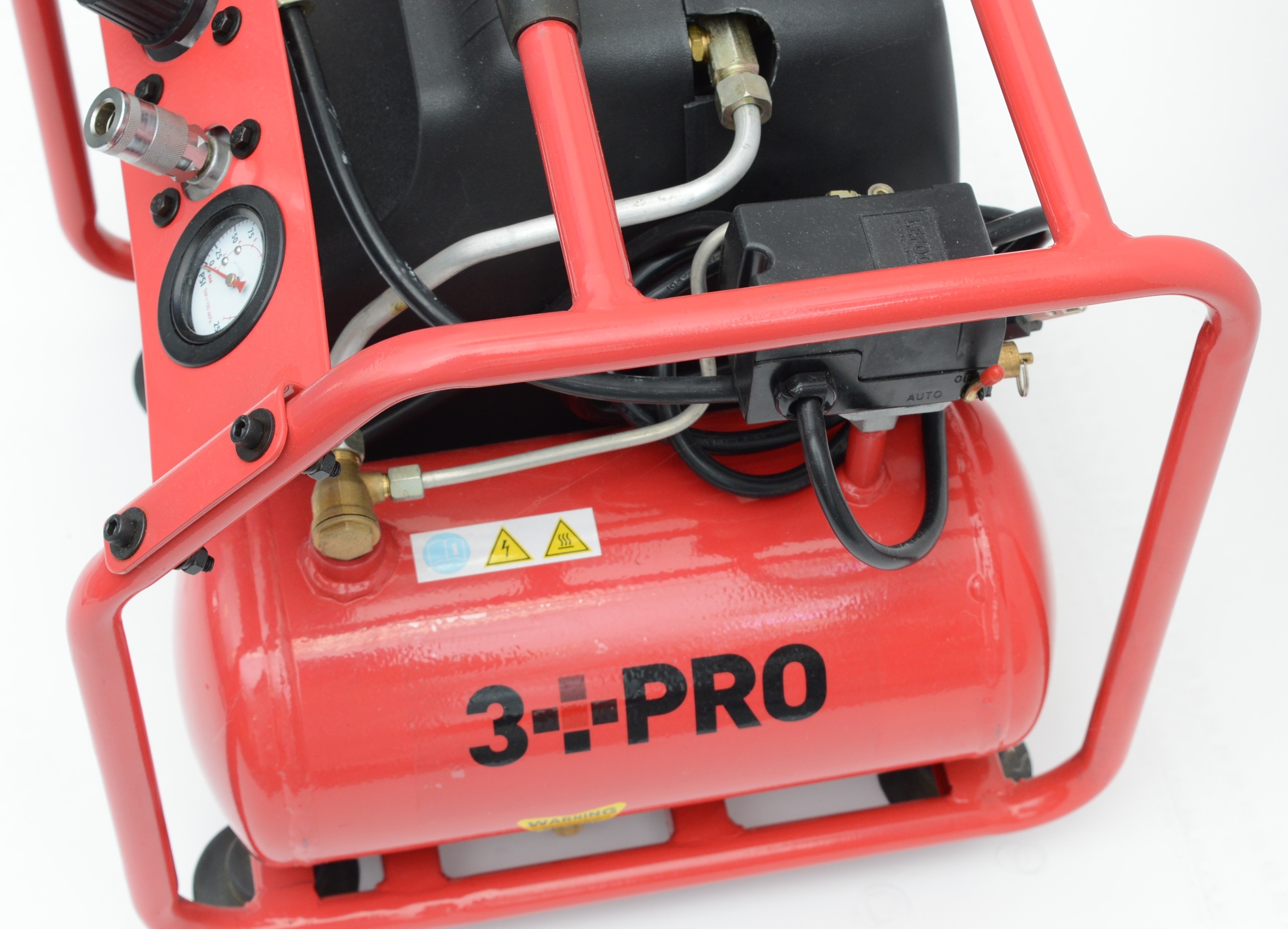 3 PRO 1.6 Gallon Oil- Free Hot Dog Compressor