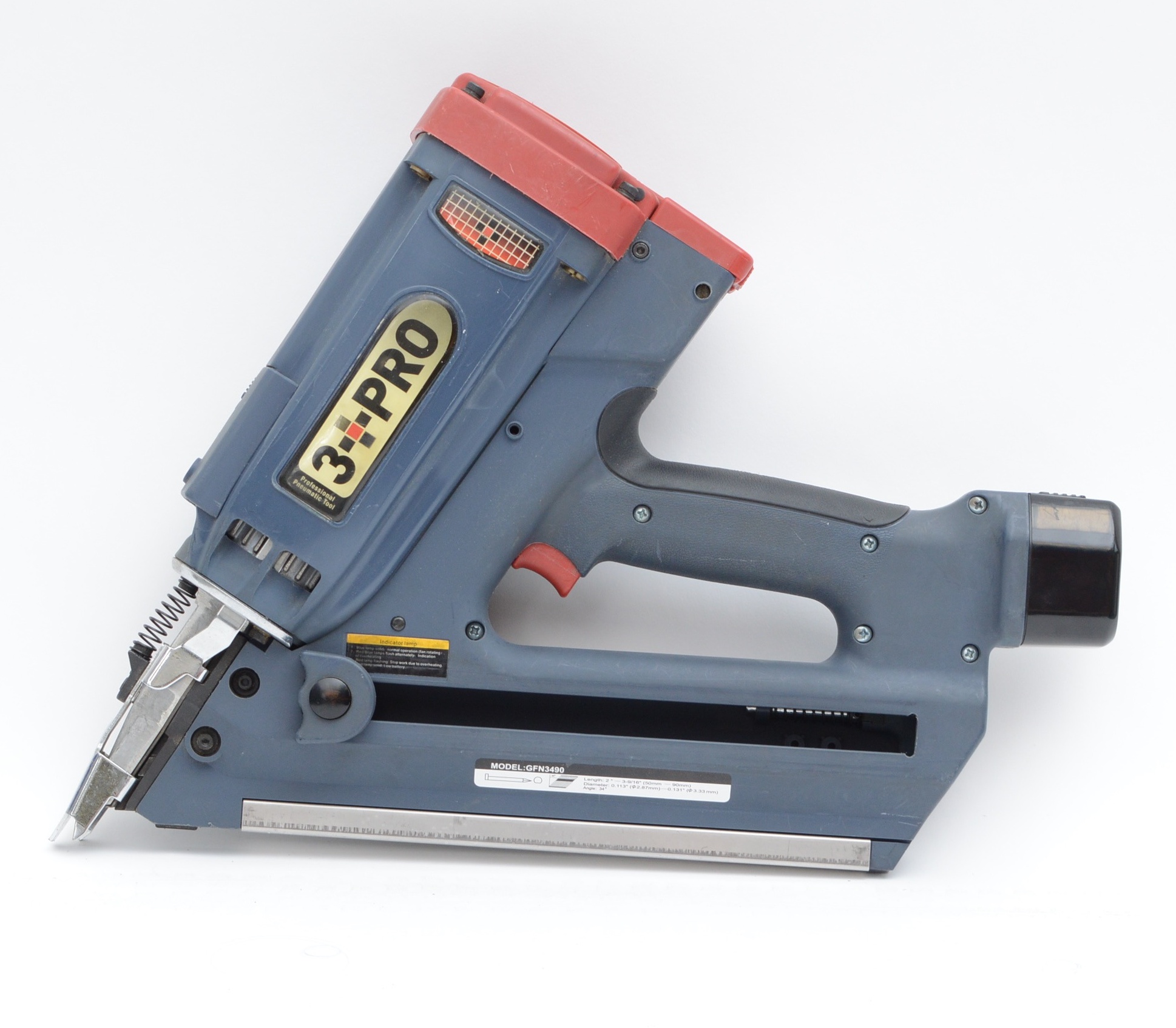 3 PRO 34 Degree Gas Powered Framing Nailer