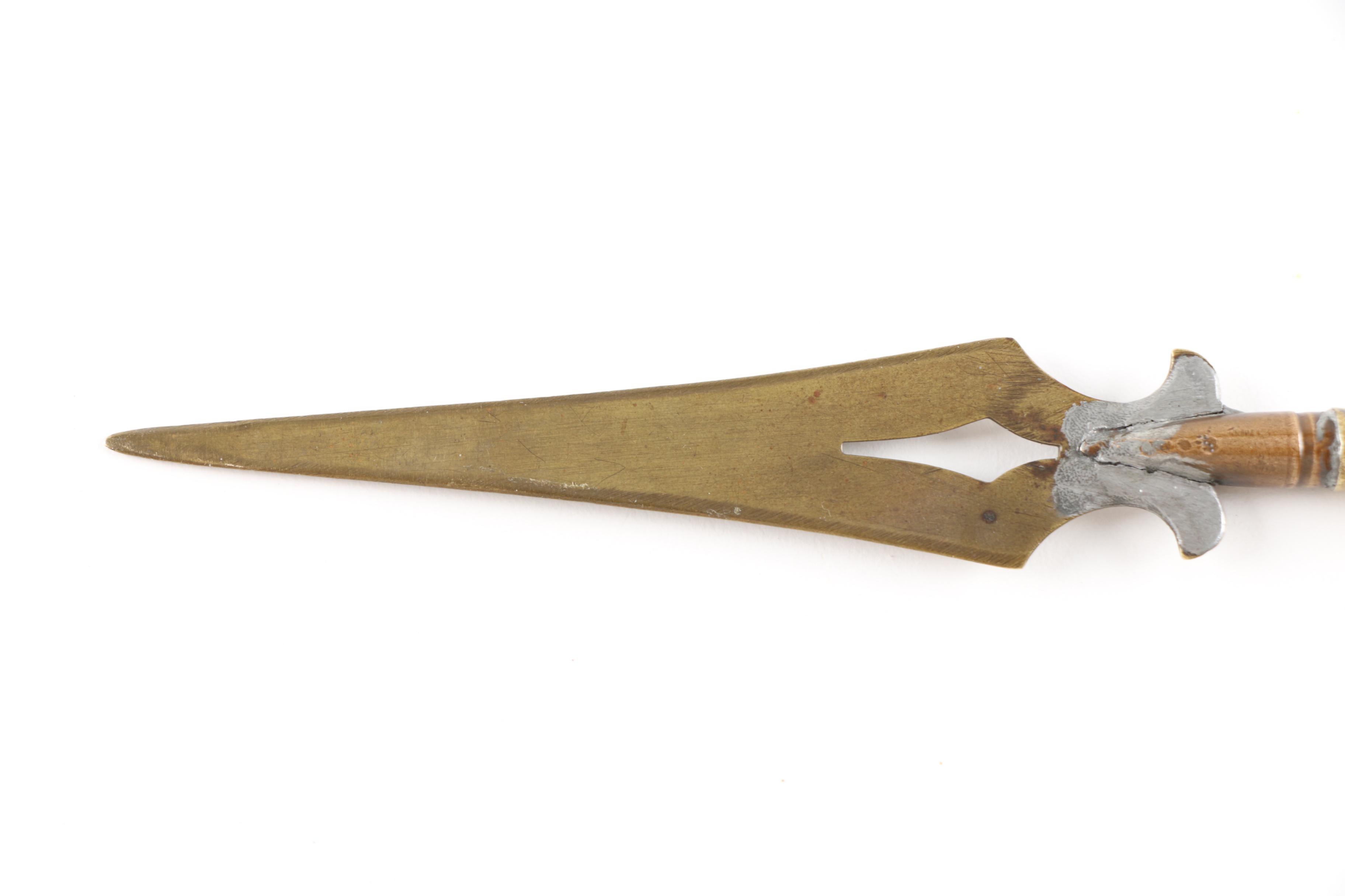 "Souvernir -de-France" Letter Opener With Bullet Handle