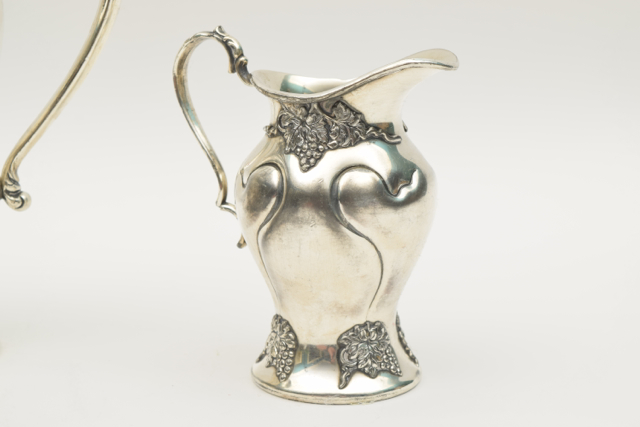 Antique Silver Plated Victor Silver Company Coffee Set