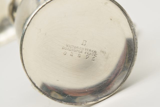 Antique Silver Plated Victor Silver Company Coffee Set