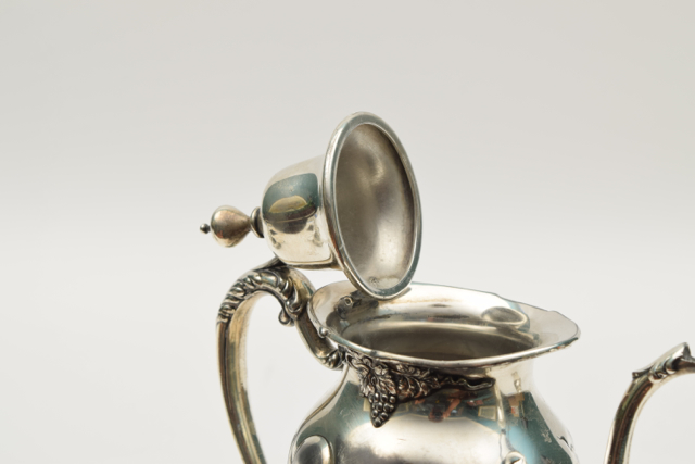 Antique Silver Plated Victor Silver Company Coffee Set