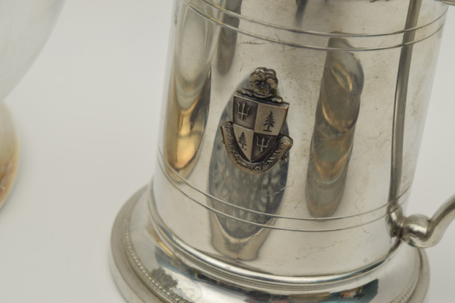 Plated Silver and Glass Tableware