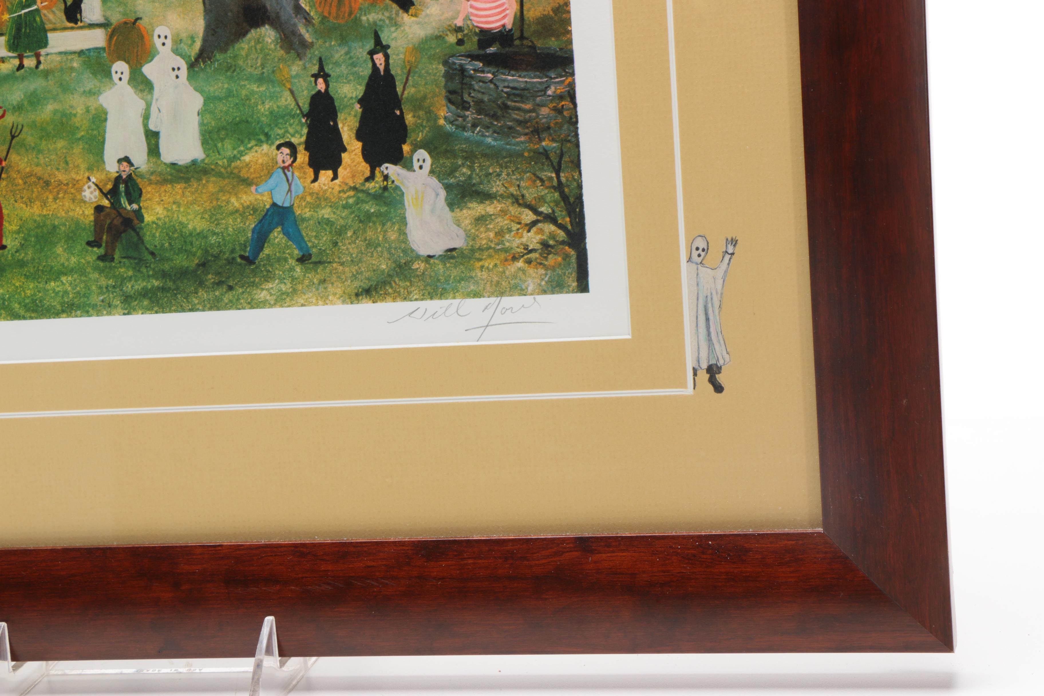 Will Moses Limited Edition Giclee "Halloween Party"