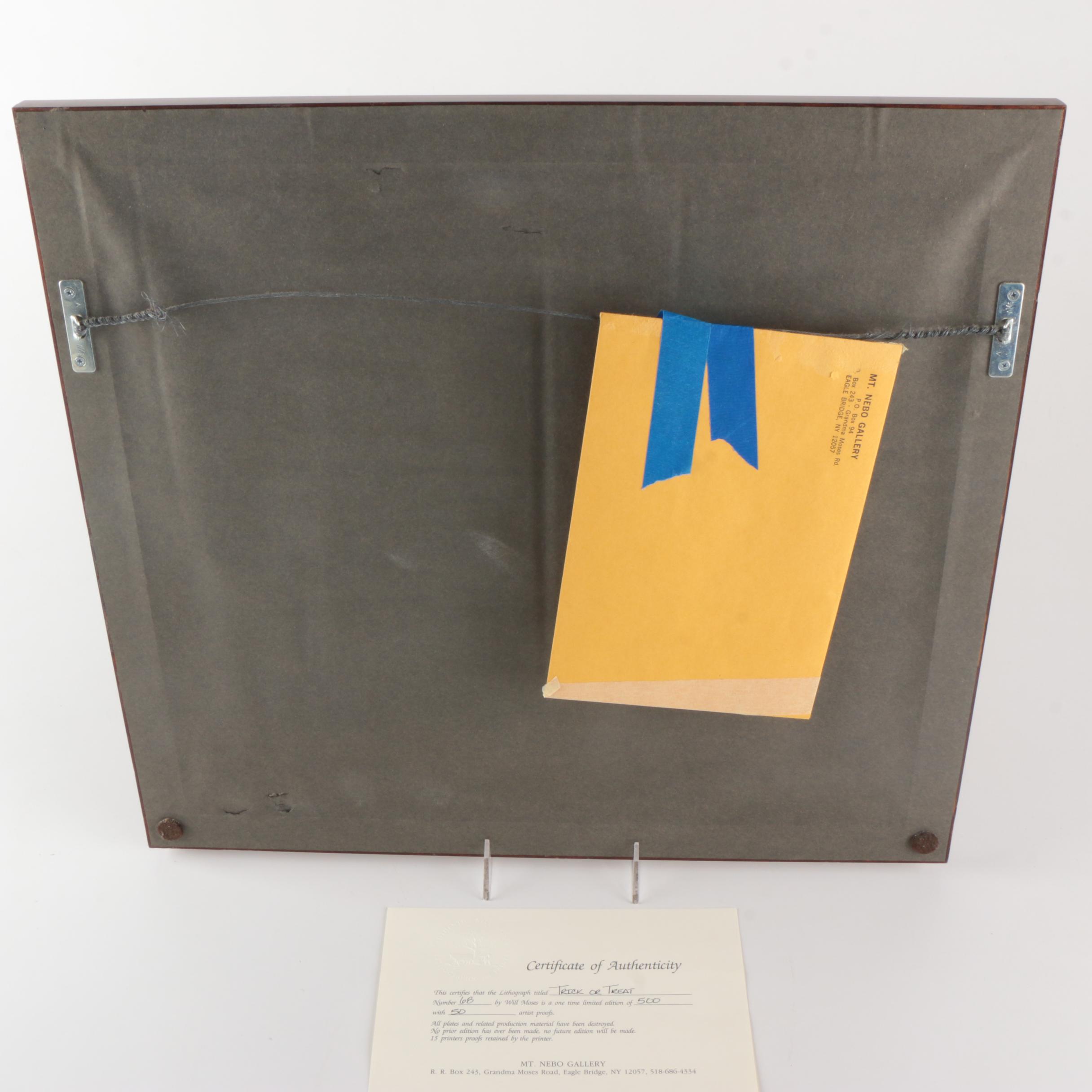 Will Moses Limited Edition Giclee "Halloween Party"