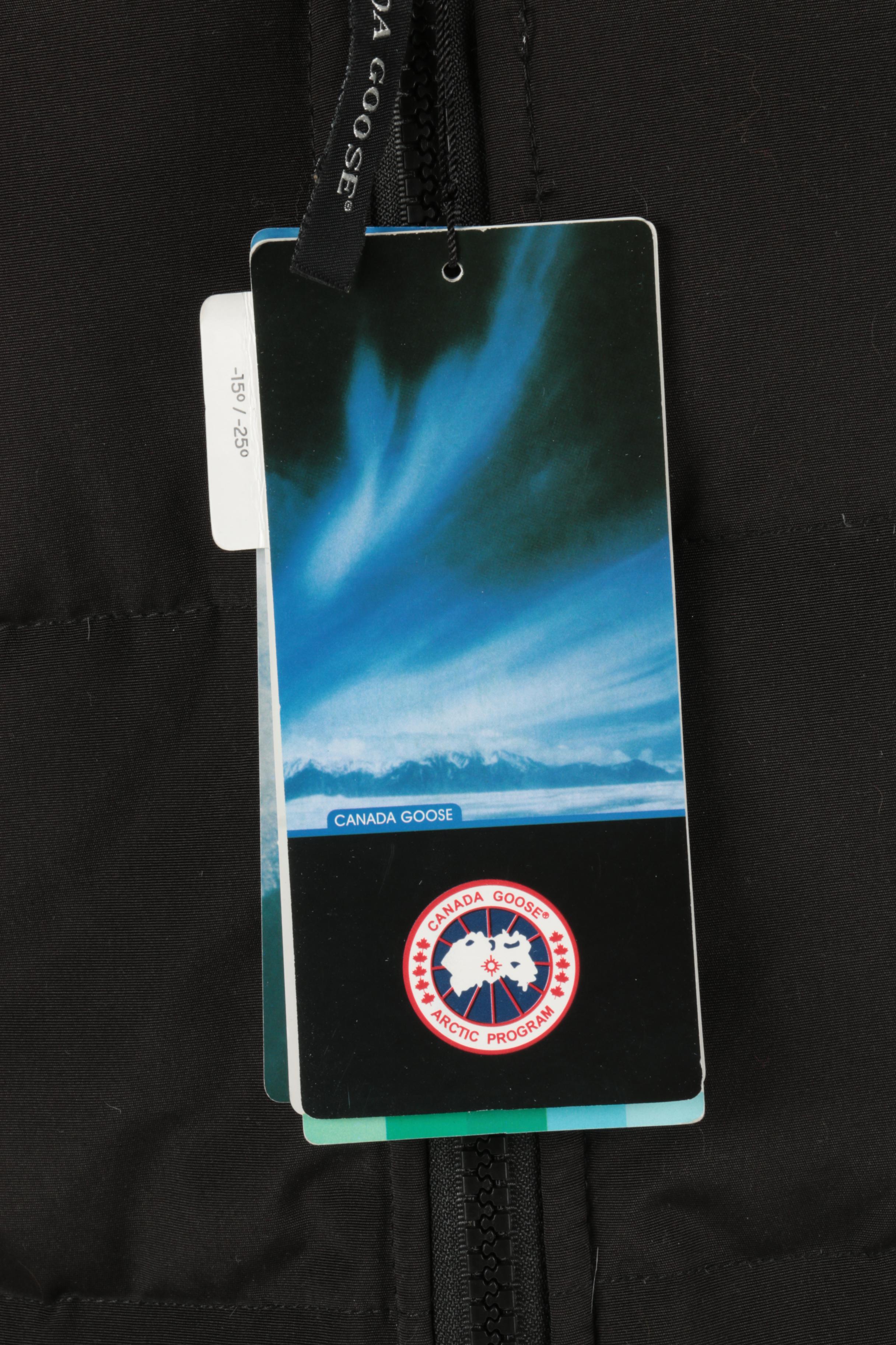 Canada Goose Down Winter Coat with Coyote Fur Trim